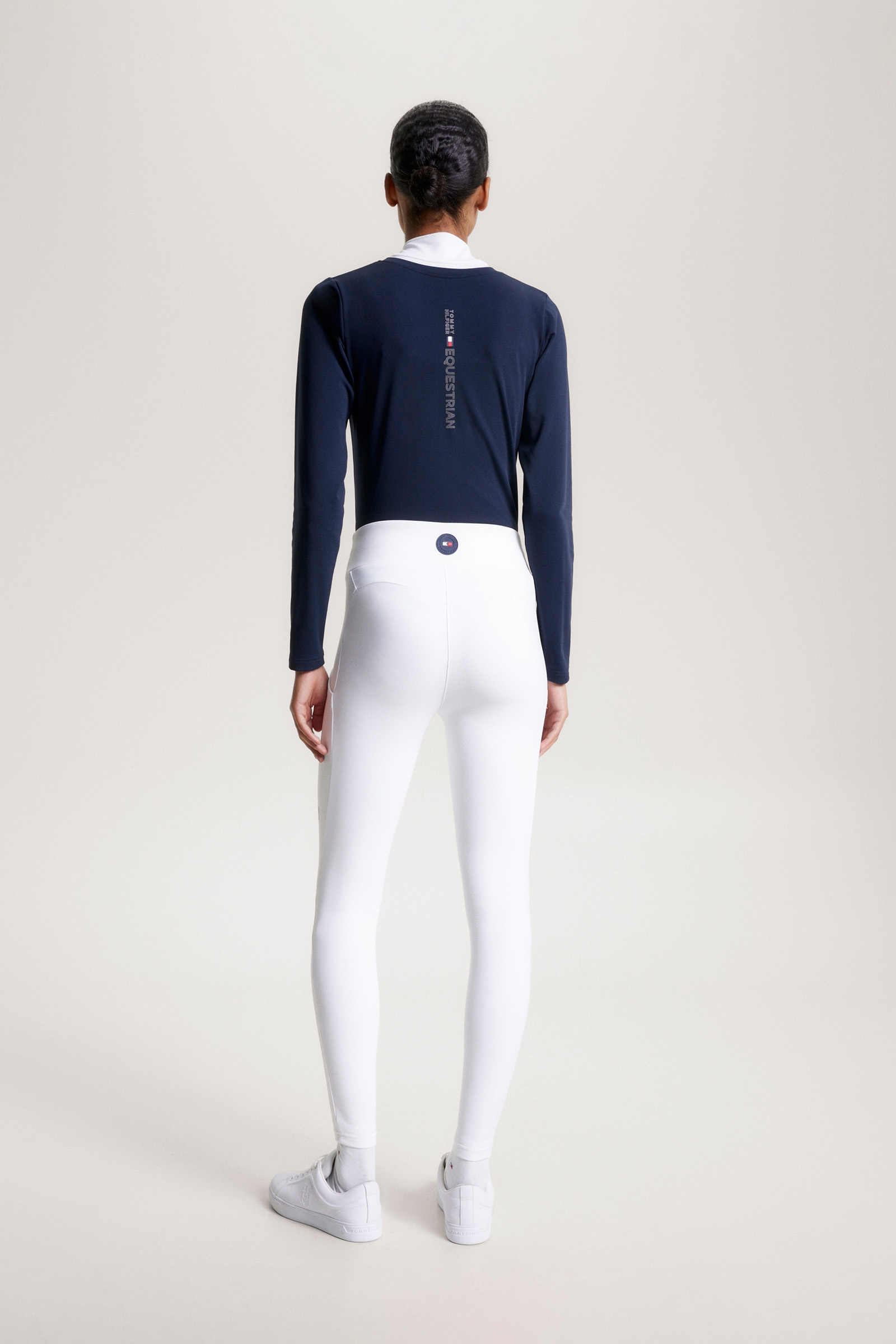 Tommy Hilfiger Equestrian Monaco Winter Dames Wedstrijd Volledige Grip Rijleggings