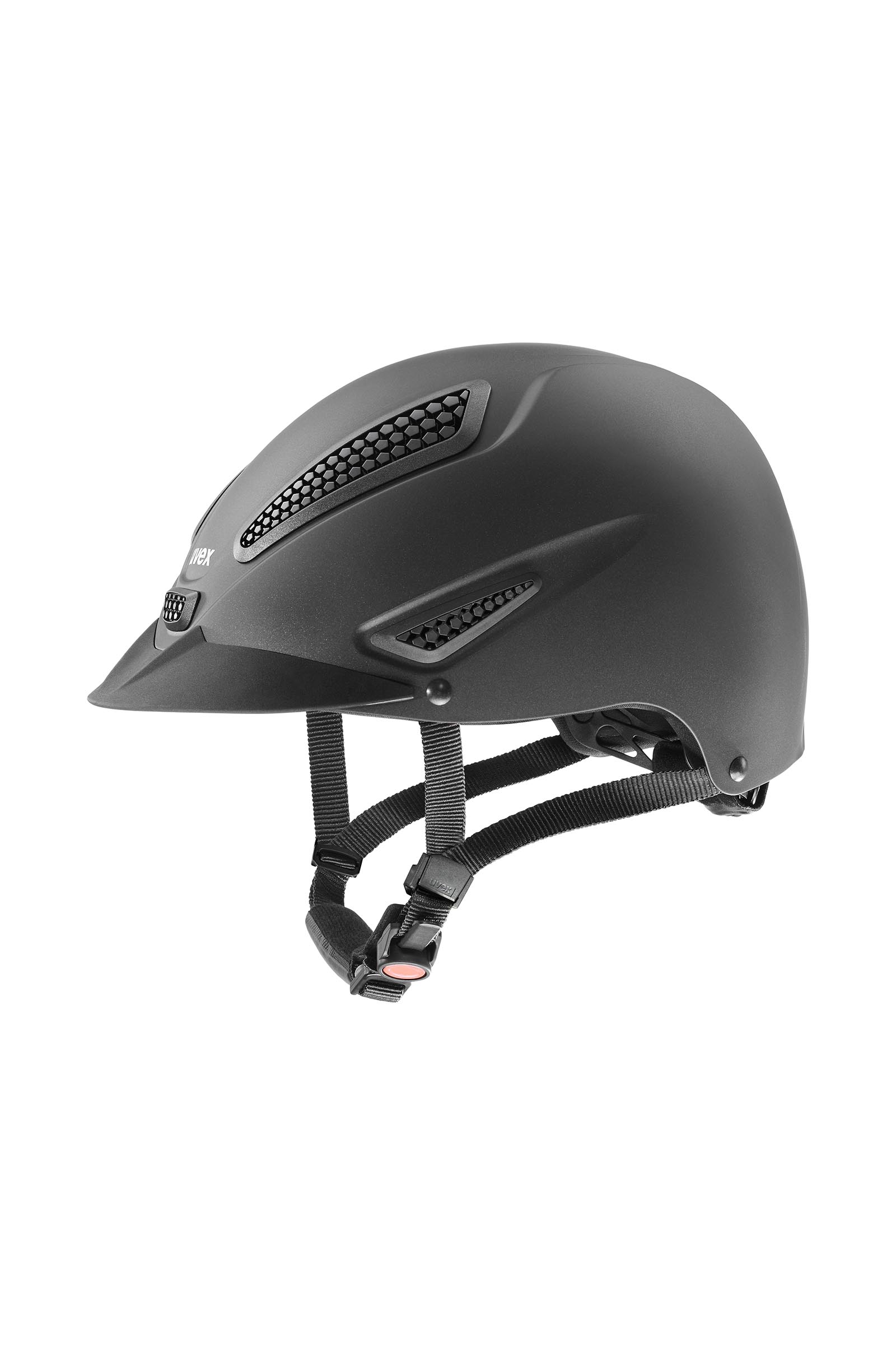 black mat Uvex Perfexxion III Paardrijhelm