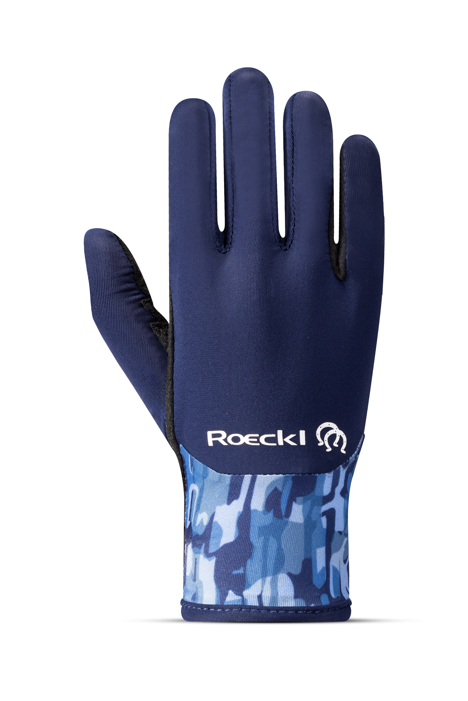 Navy Iris Roeckl Tryon 2 kinder rijhandschoenen