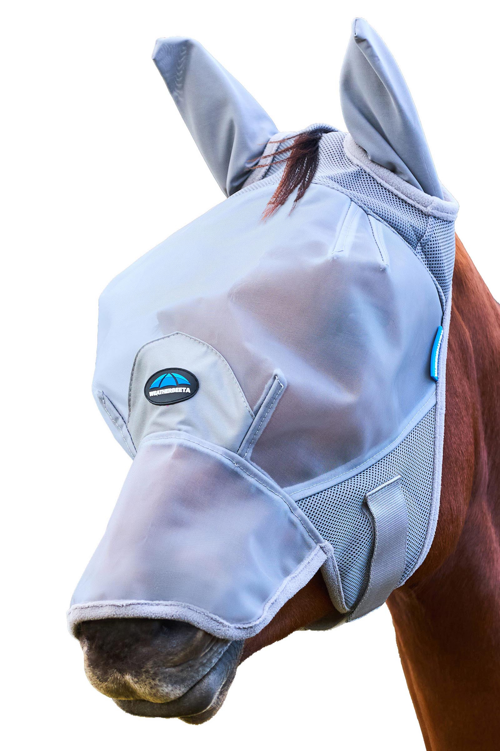 Weatherbeeta Comfitec Fine Mesh Vliegenmasker met oren en neus  