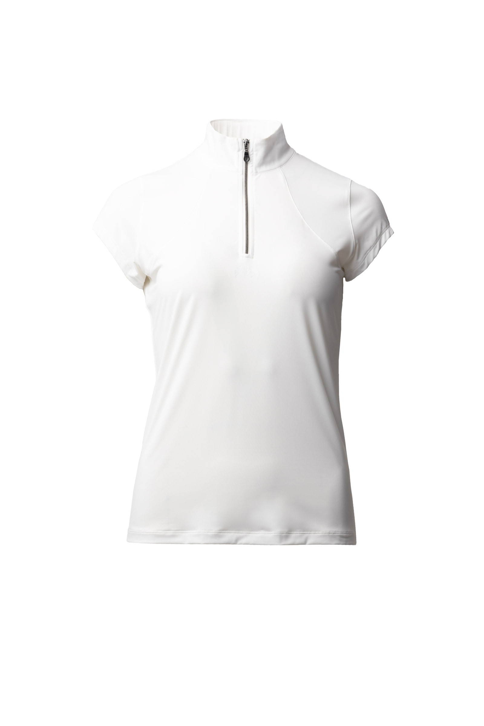 White B Vertigo Joelle dames trainingsshirt met korte mouwen