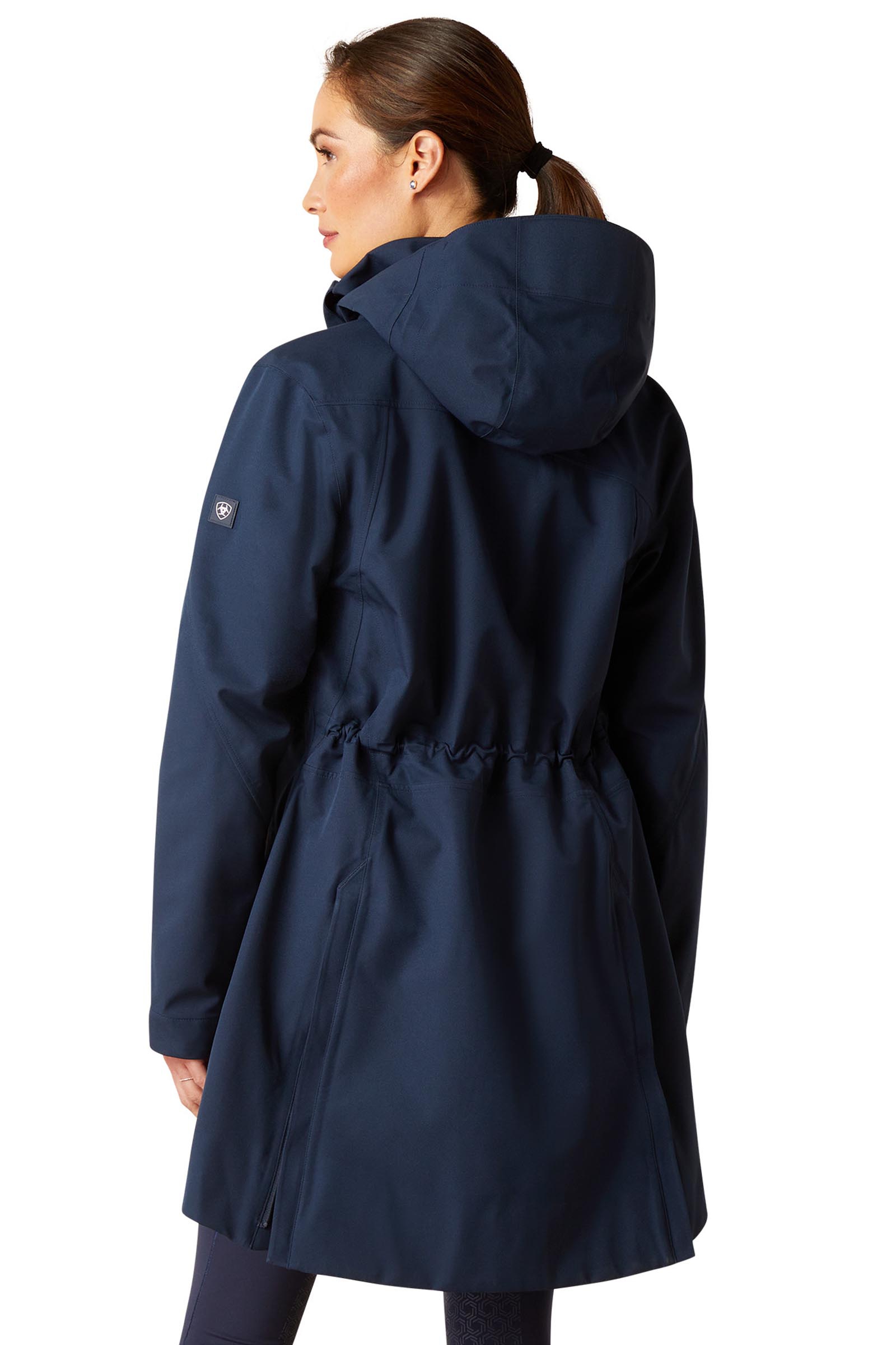 Ariat Coastal H2O Dames lange waterdichte parka