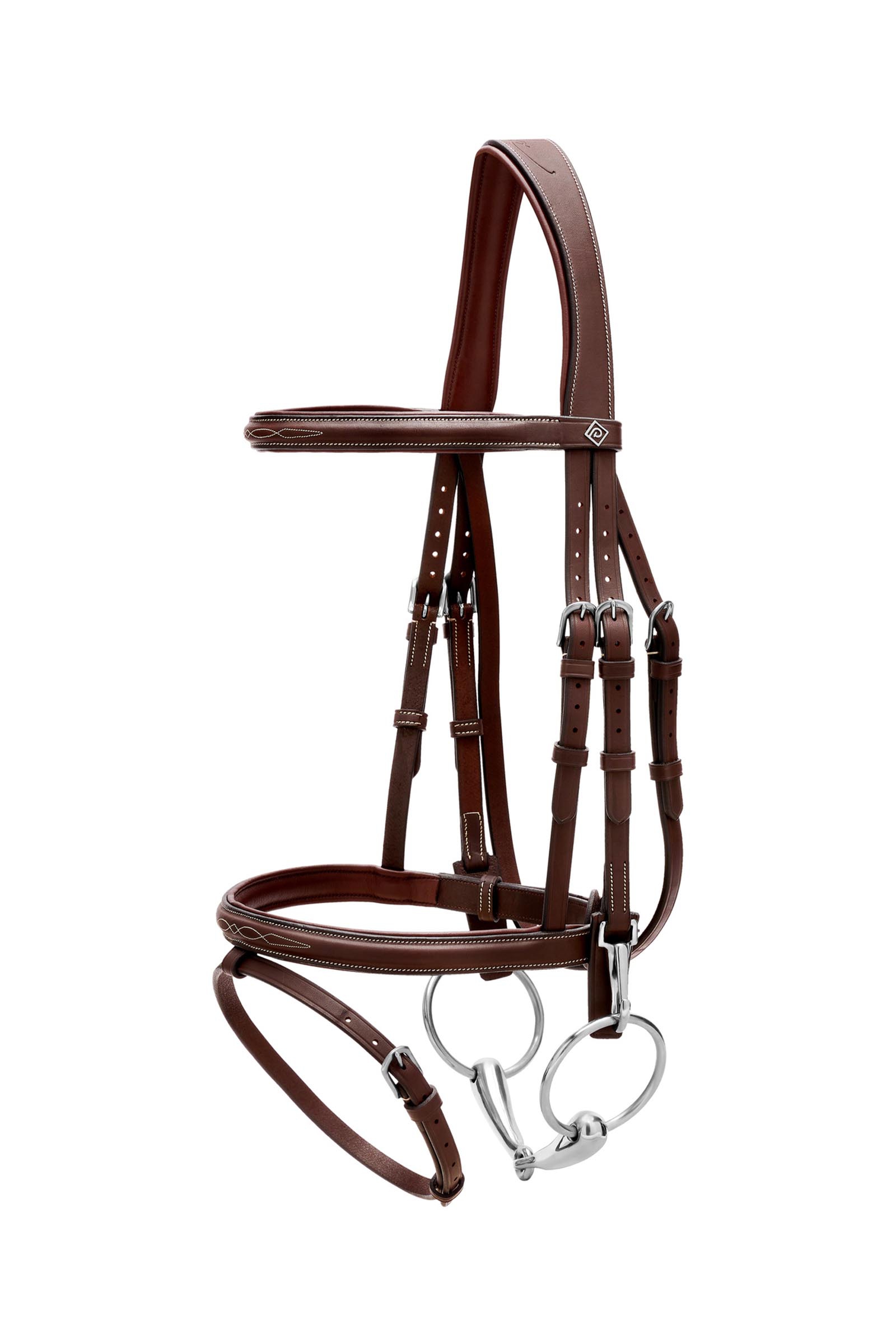 Dy'on Working hoofdstel met gecombineerde neusriem en karabijnhaken  