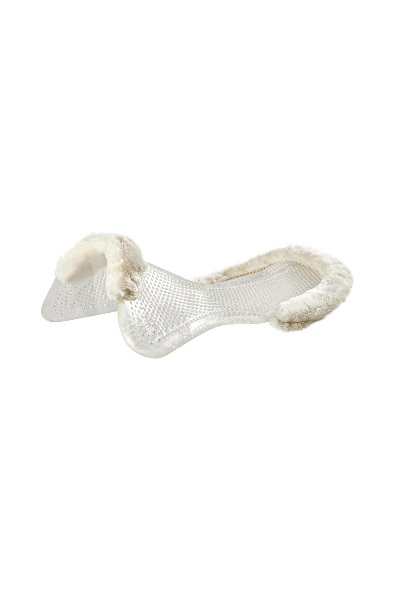 Acavallo Gel Antislip Classic met Schapenvacht Uitsparing Plat