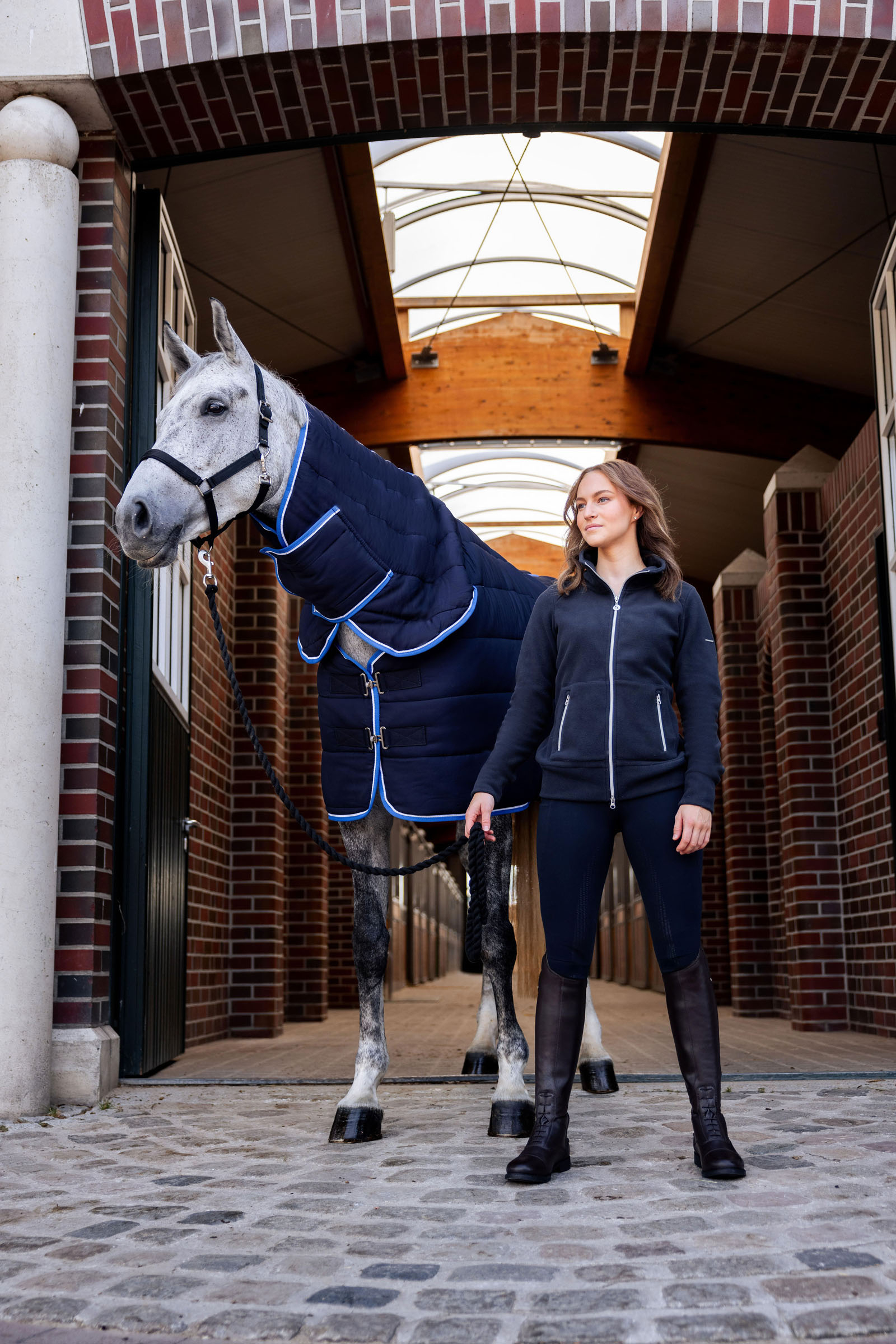 Horze Glasgow Staldeken / Onderdeken, Hele hals, 250 gram