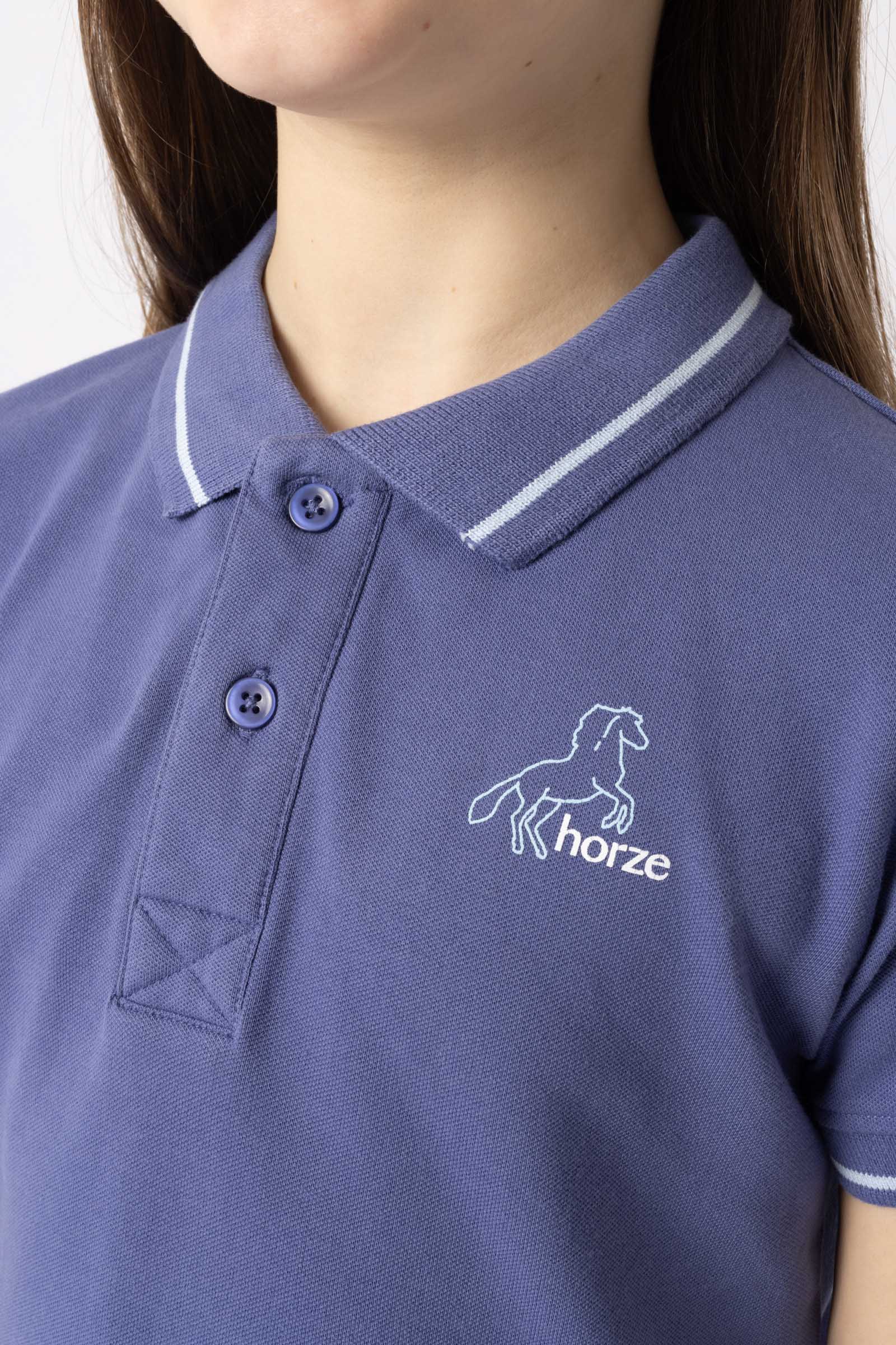 Horze Sohra functioneel poloshirt, kids