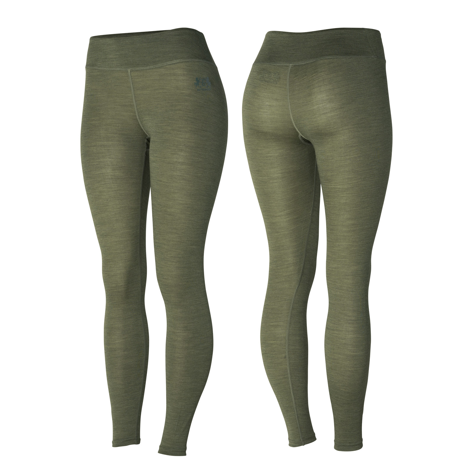 Lichen Dark green B Vertigo Roxie Wolmix Onderbroek, dames