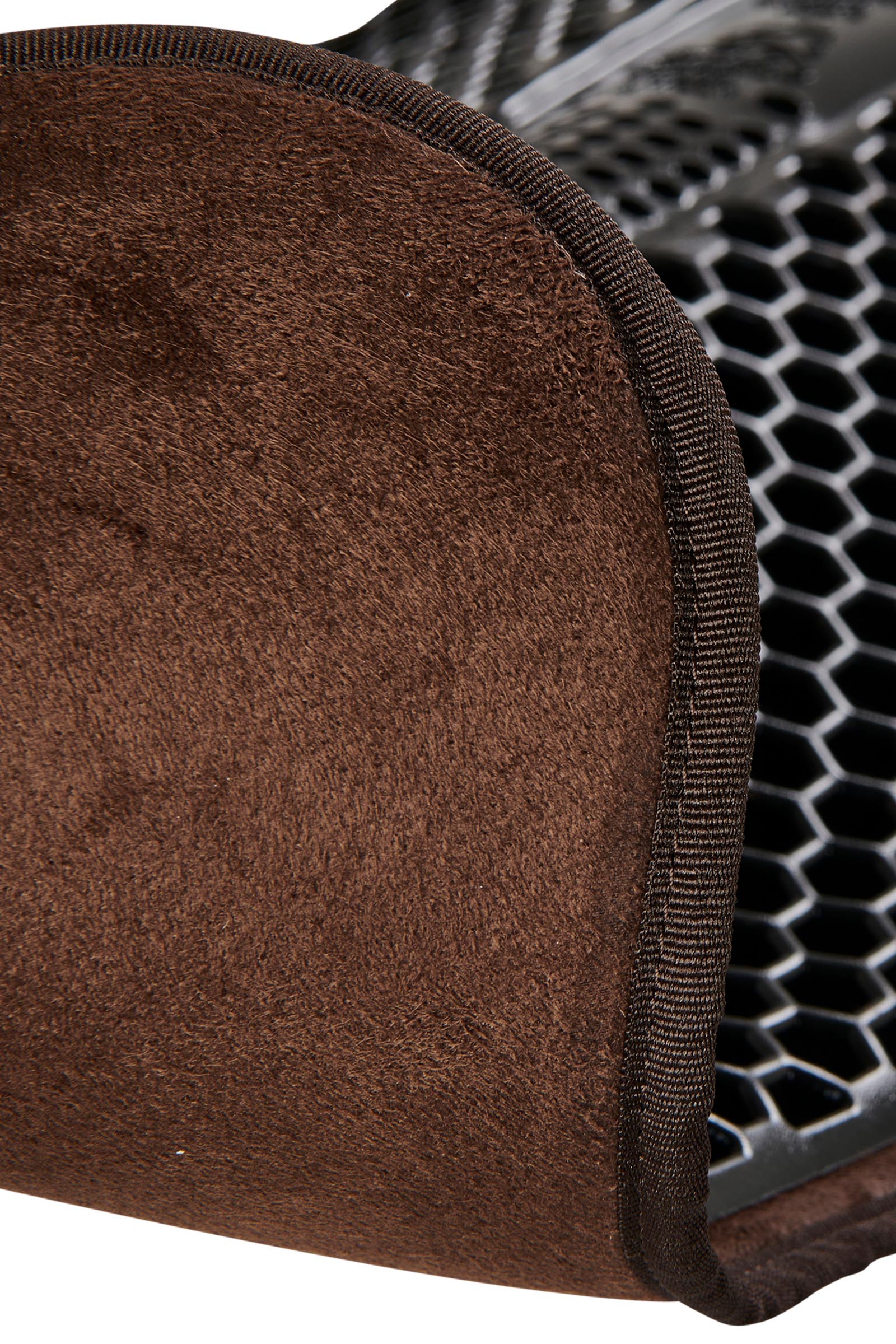 Acavallo Gel Pad Antislip Hexagonaal met Microfleece Plat