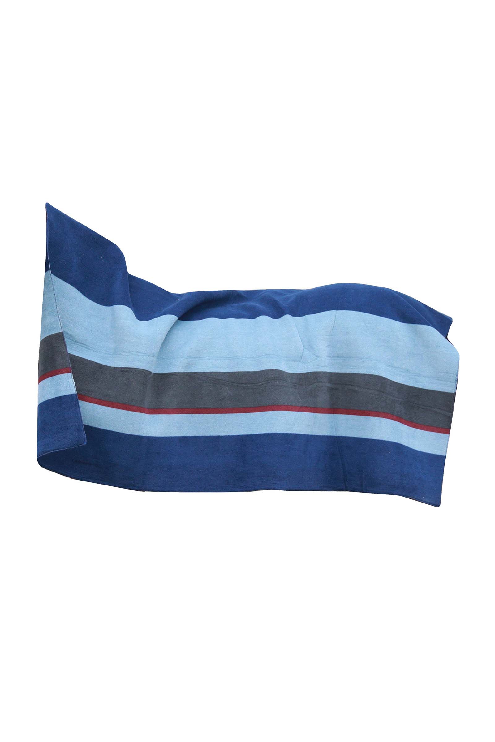 Navy/Grey Kentucky Horsewear Heavy Fleece Deken Square