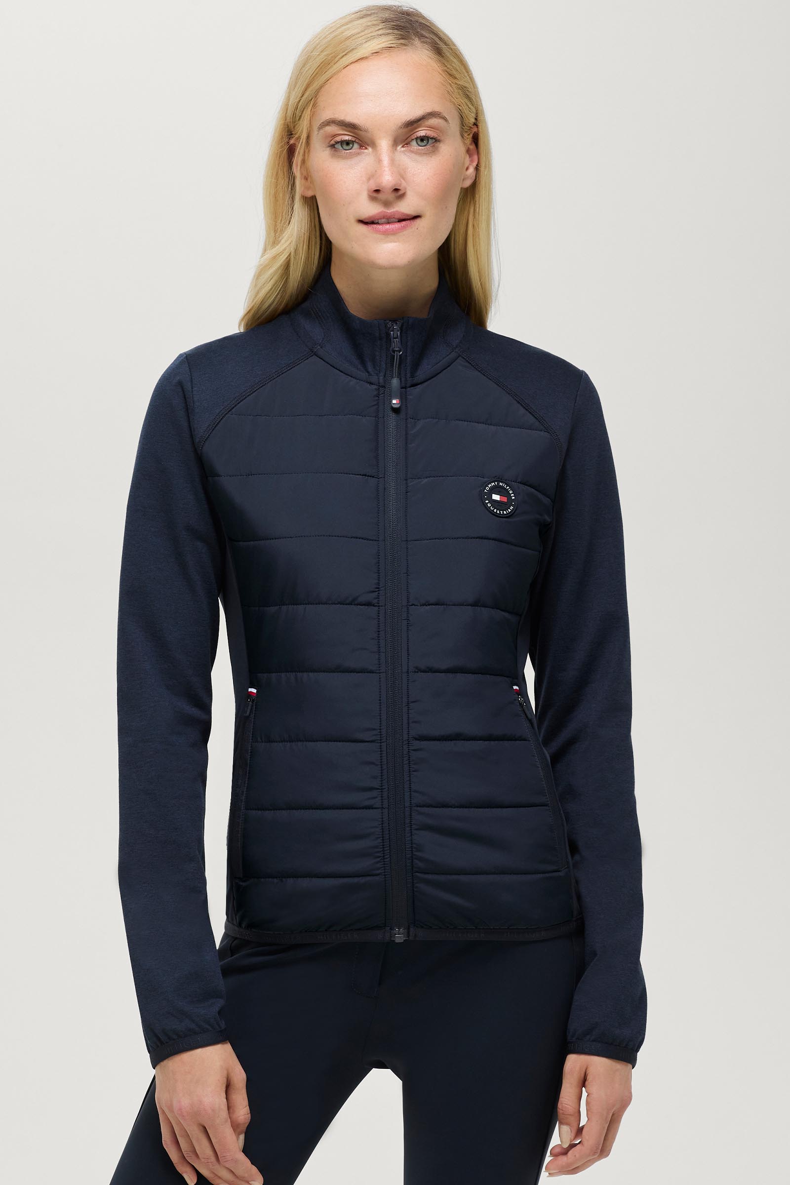 Tommy Hilfiger Equestrian Napa dames hybride jas