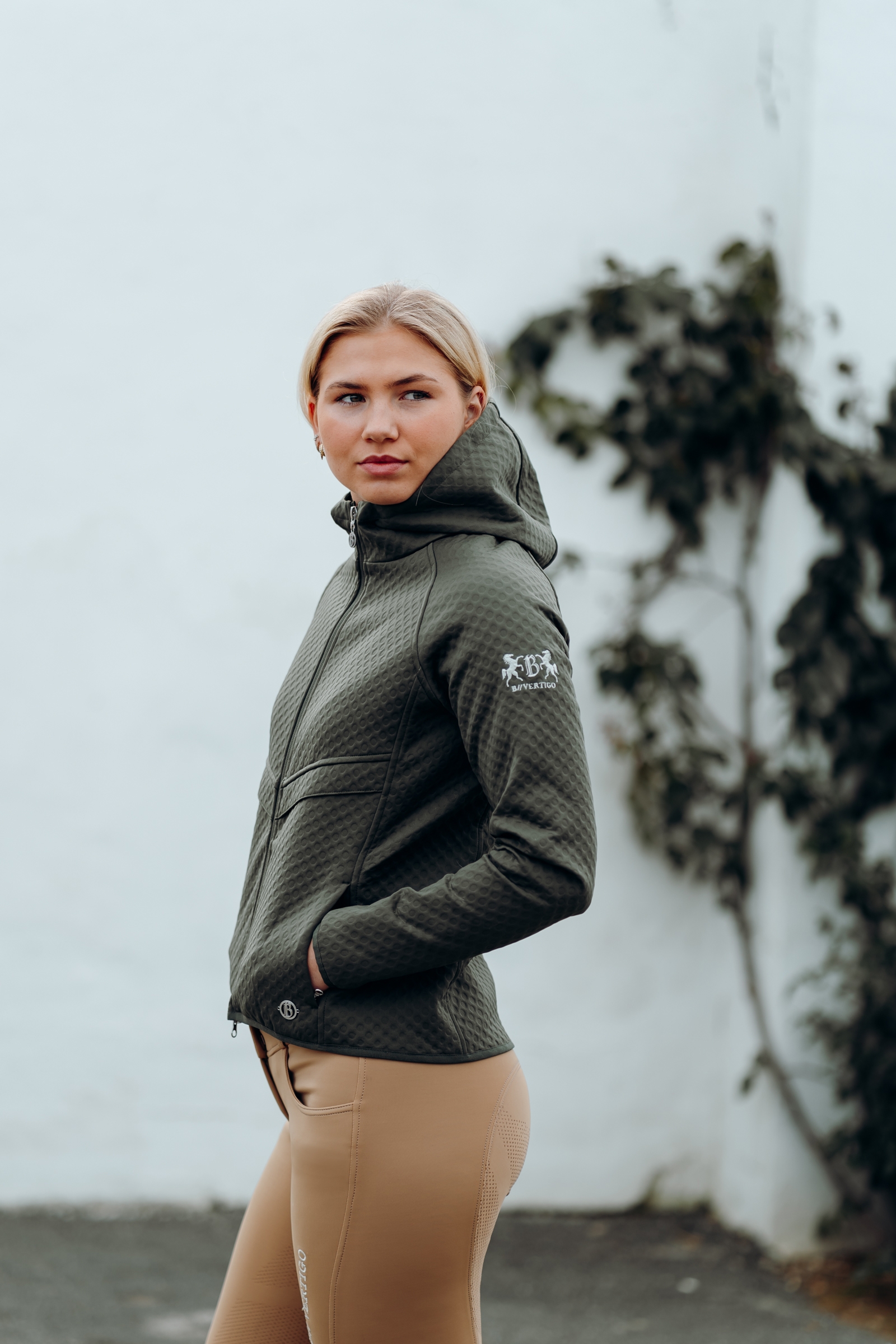 B Vertigo Norah Scubastof Jas met Capuchon, dames