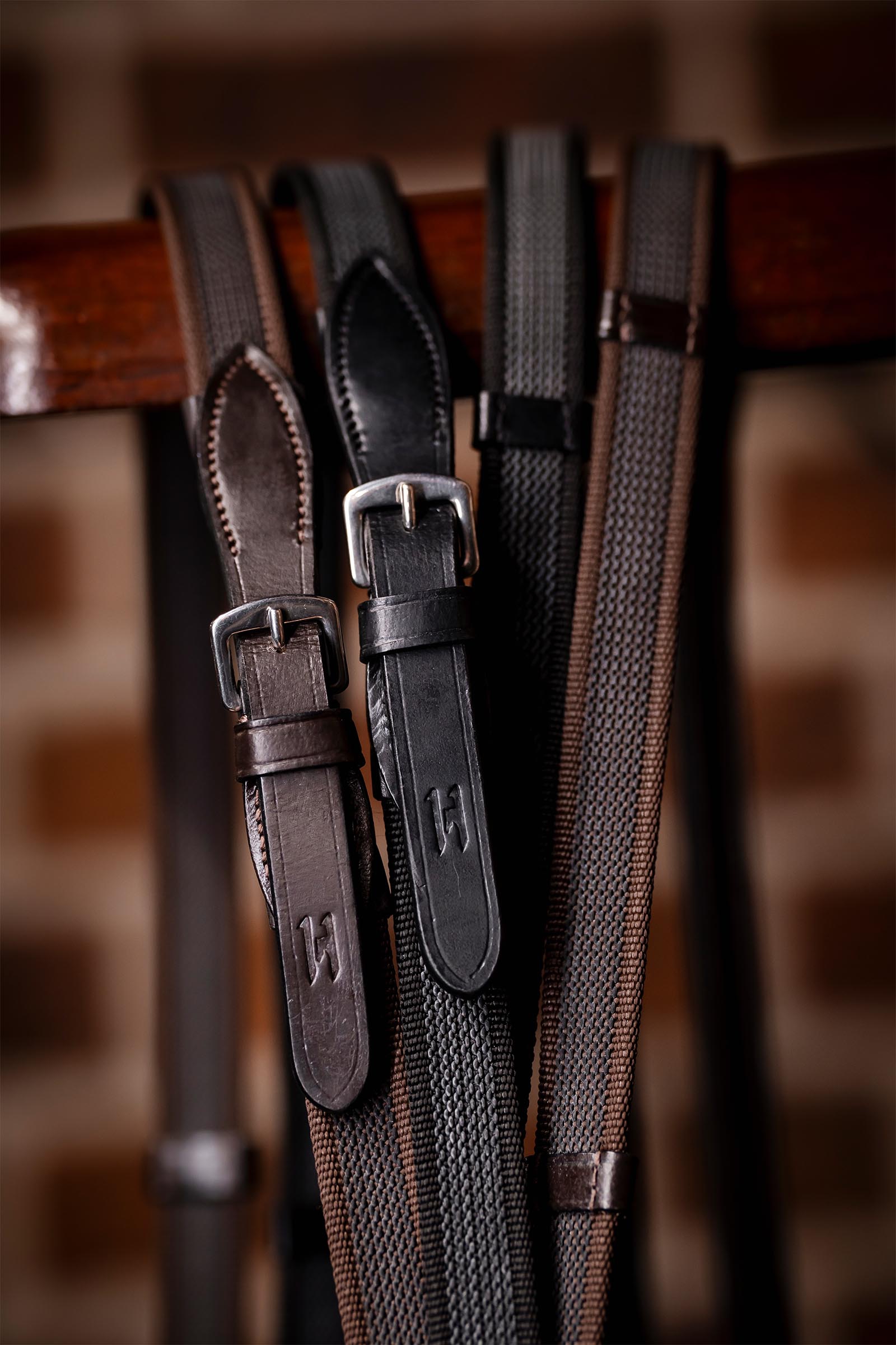 Horseware rubber grip continentale teugels