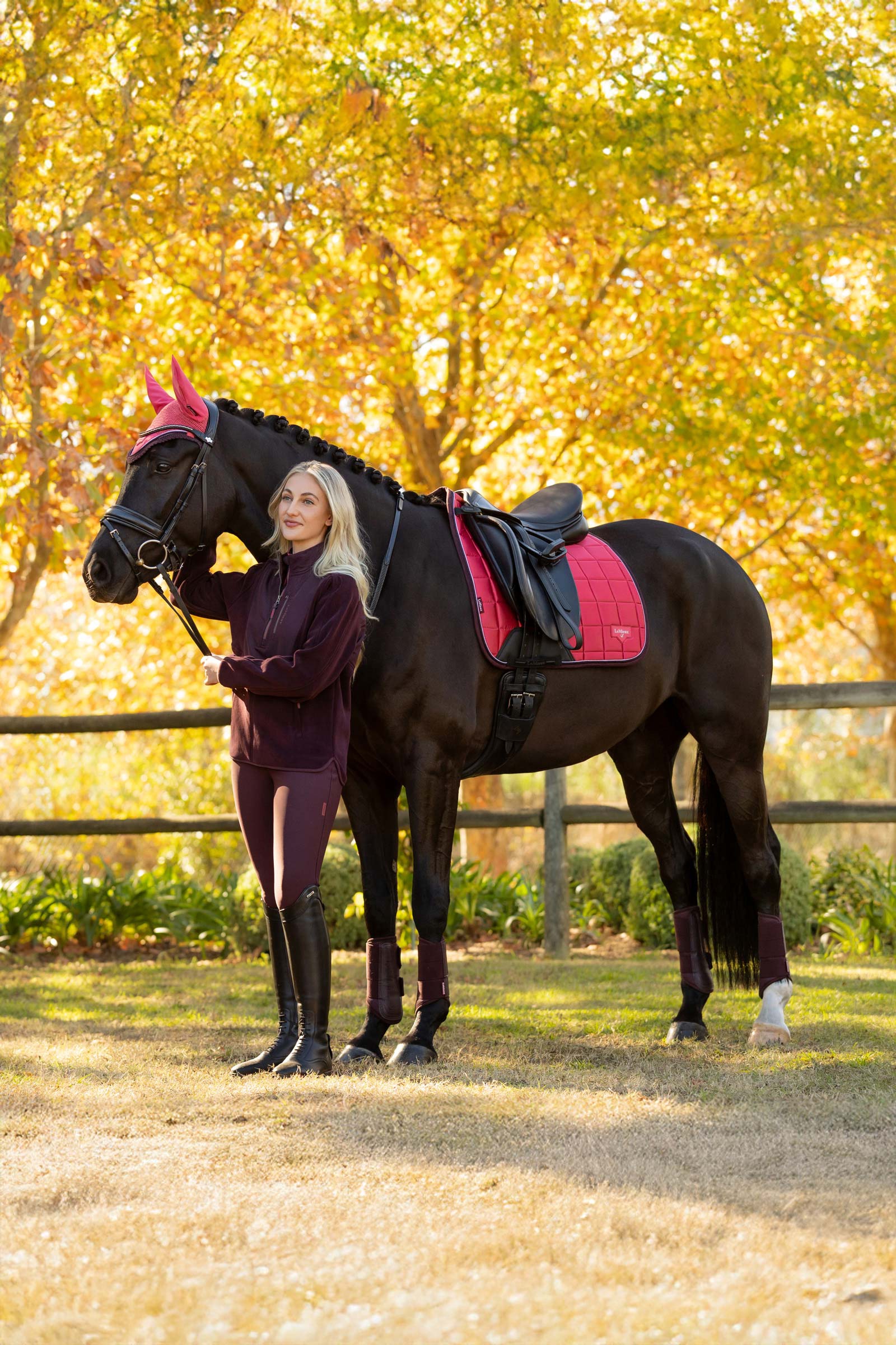 LeMieux Loire Classic Dressuurzadeldek