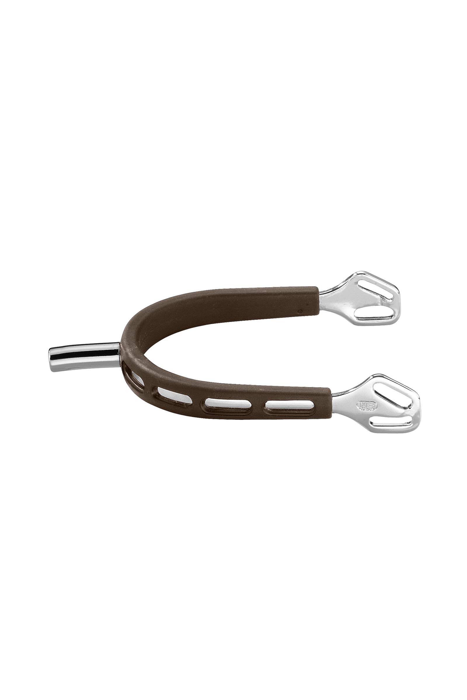 Sprenger Ultra Fit Grip sporen bruin, roestvrij staal, platte hals