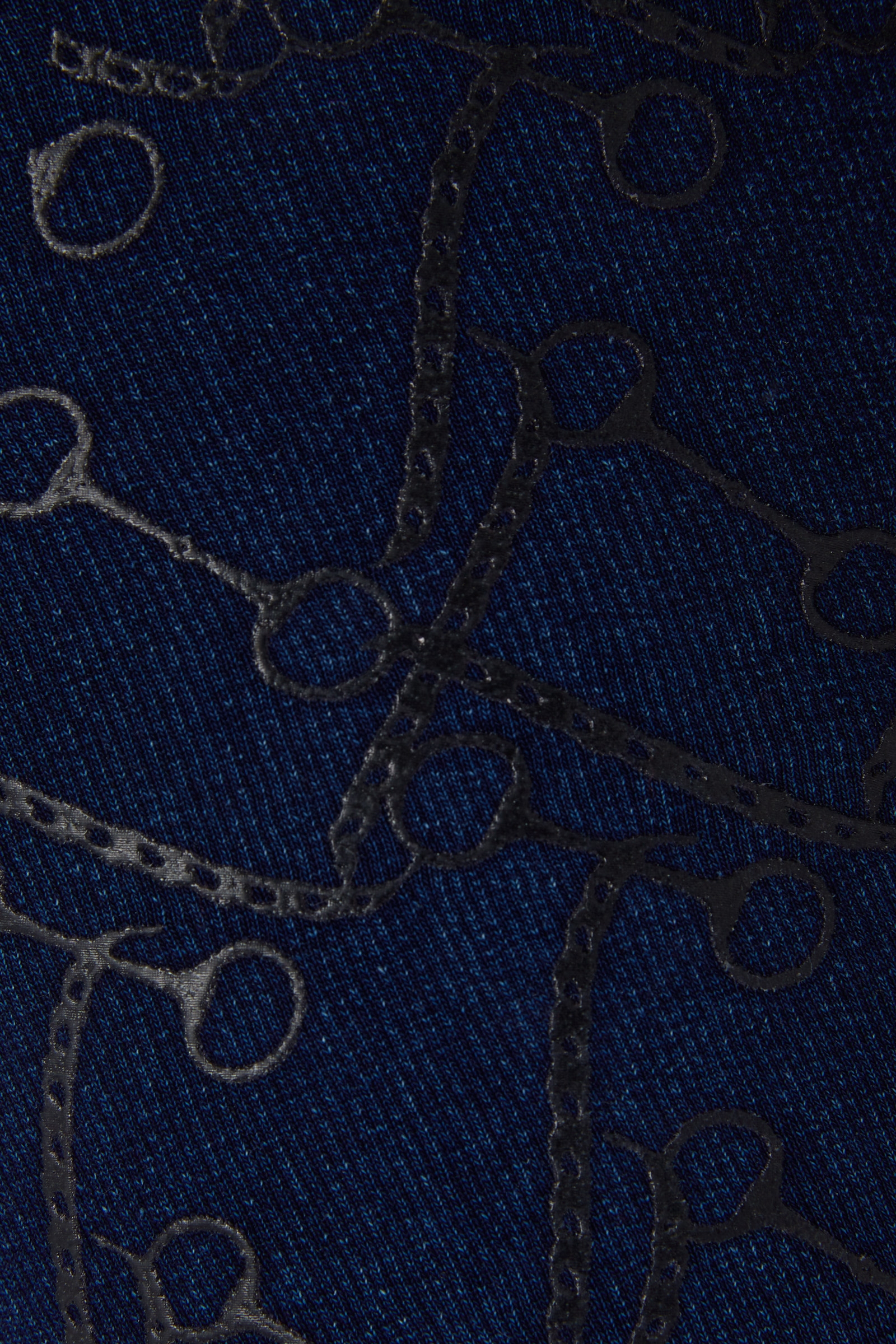 Horze Kacy Denim Thermo Rijbroek met Full Seat, dames