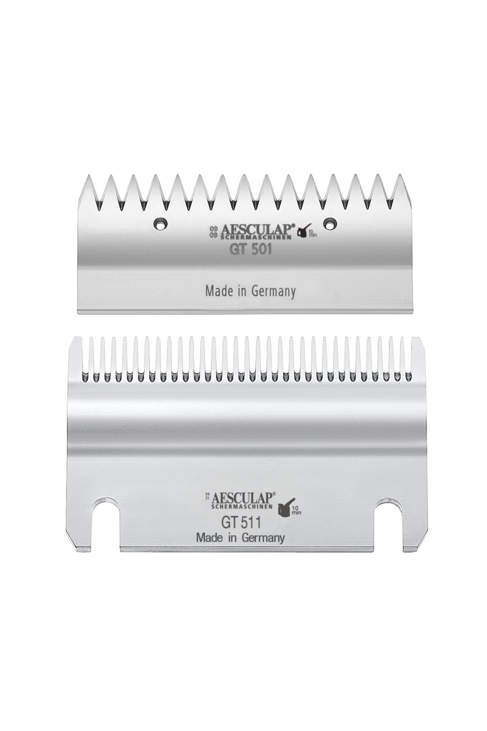 Aesculap Econom Shearing Blade Set, Horse & Cattle, Fine, 15/31, 1 mm