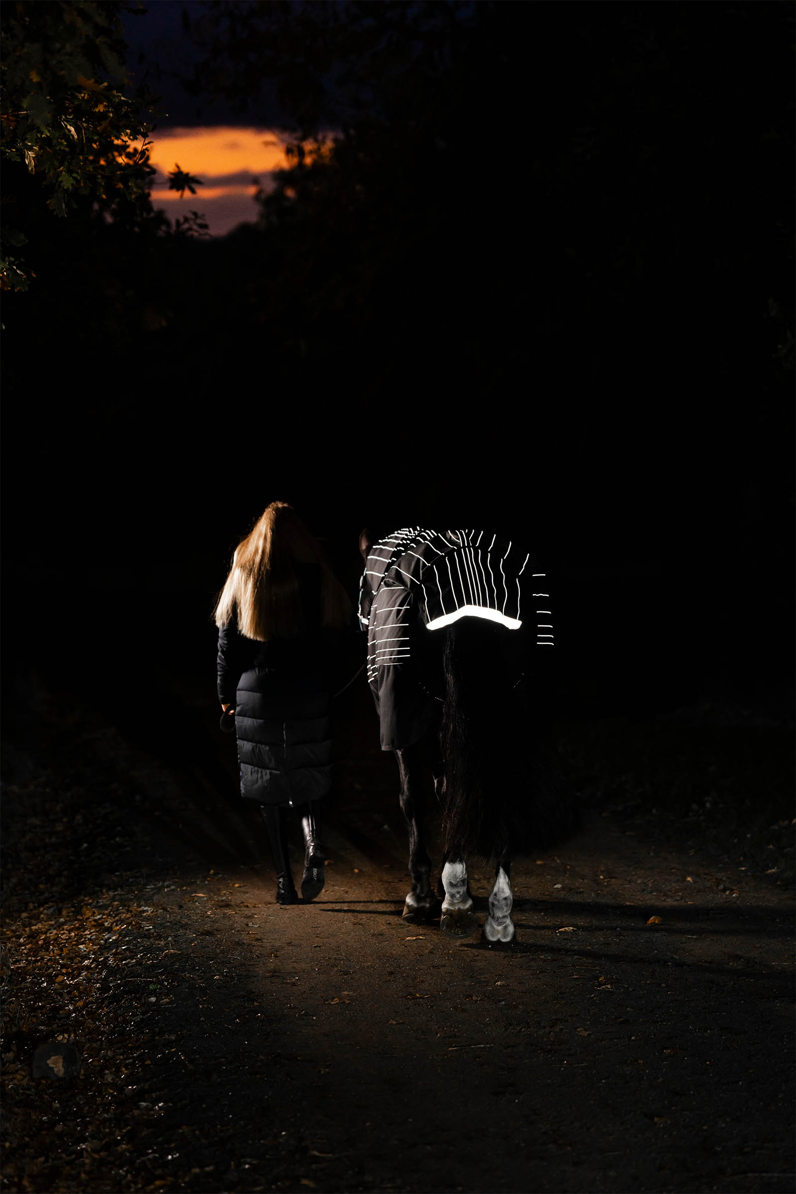 Horseware Amigo 1200D FieldSafe Reflectech Plus buitendeken, 250 g