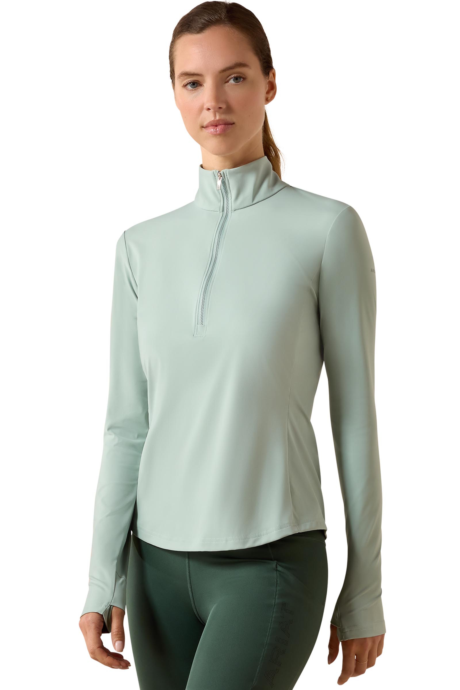 Ariat Dames SolVeil baselayer met 1/2 rits