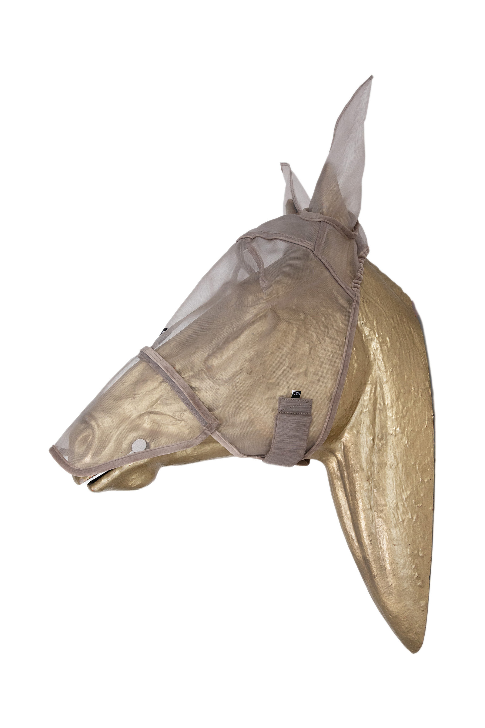 Kentucky Horsewear Classic vliegenmasker met oren en neusflap