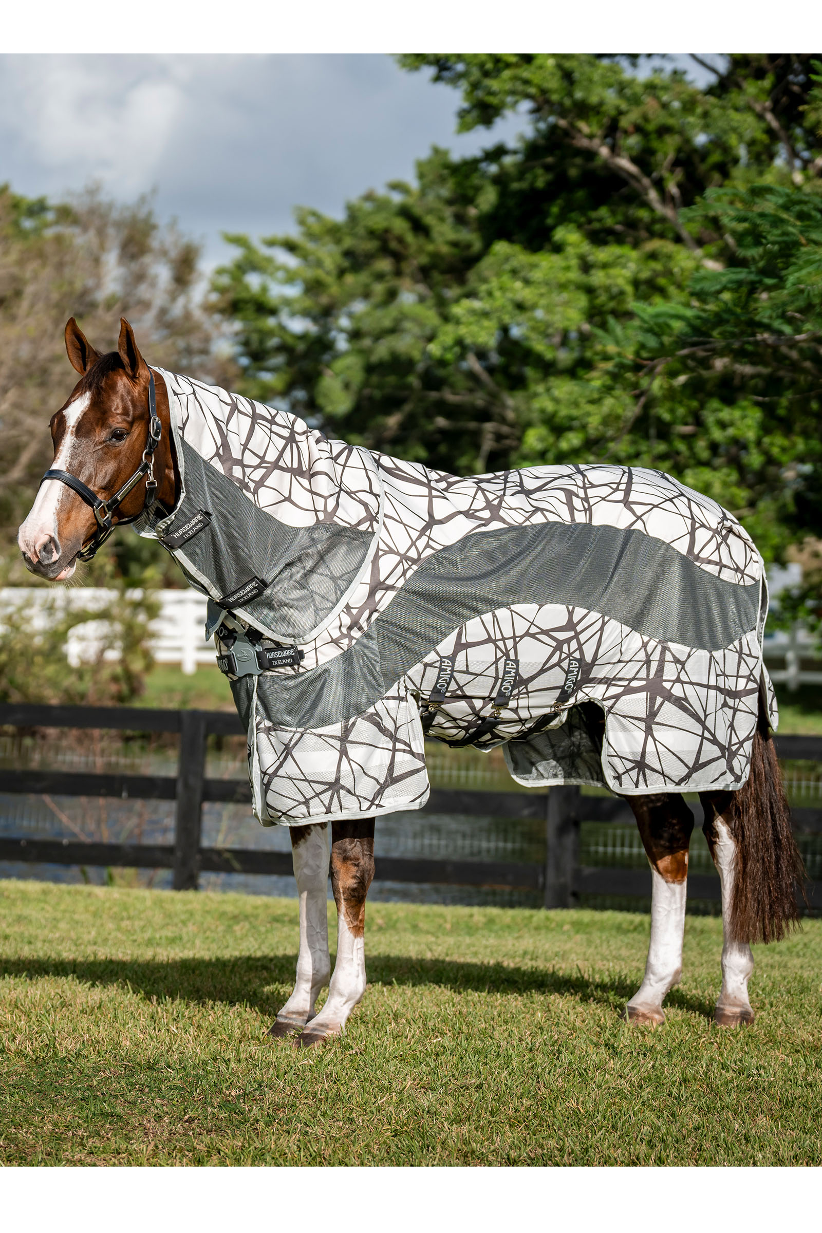 Horseware Amigo 3-in-1 CamoFly Vliegendeken
