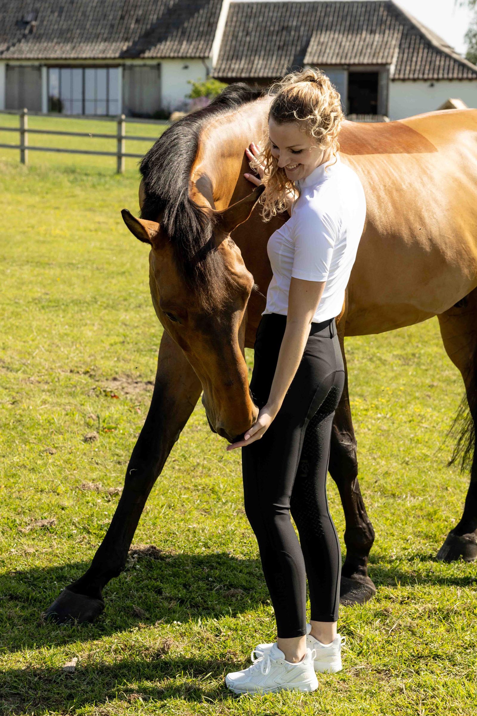 Kentucky Horsewear Miami damesrijbroek met full grip  