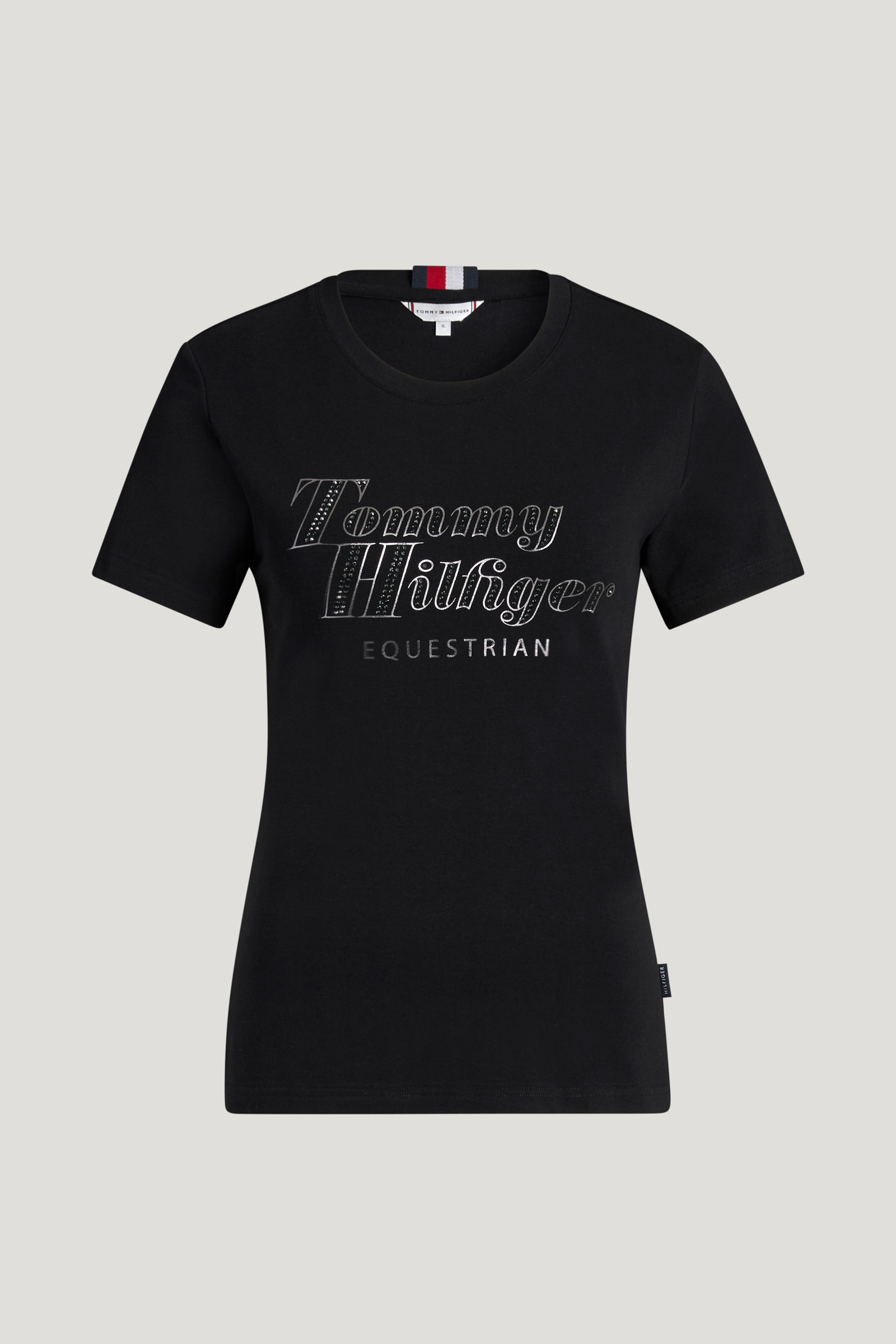 Tommy Hilfiger Equestrian Malibu dames T-shirt met strass