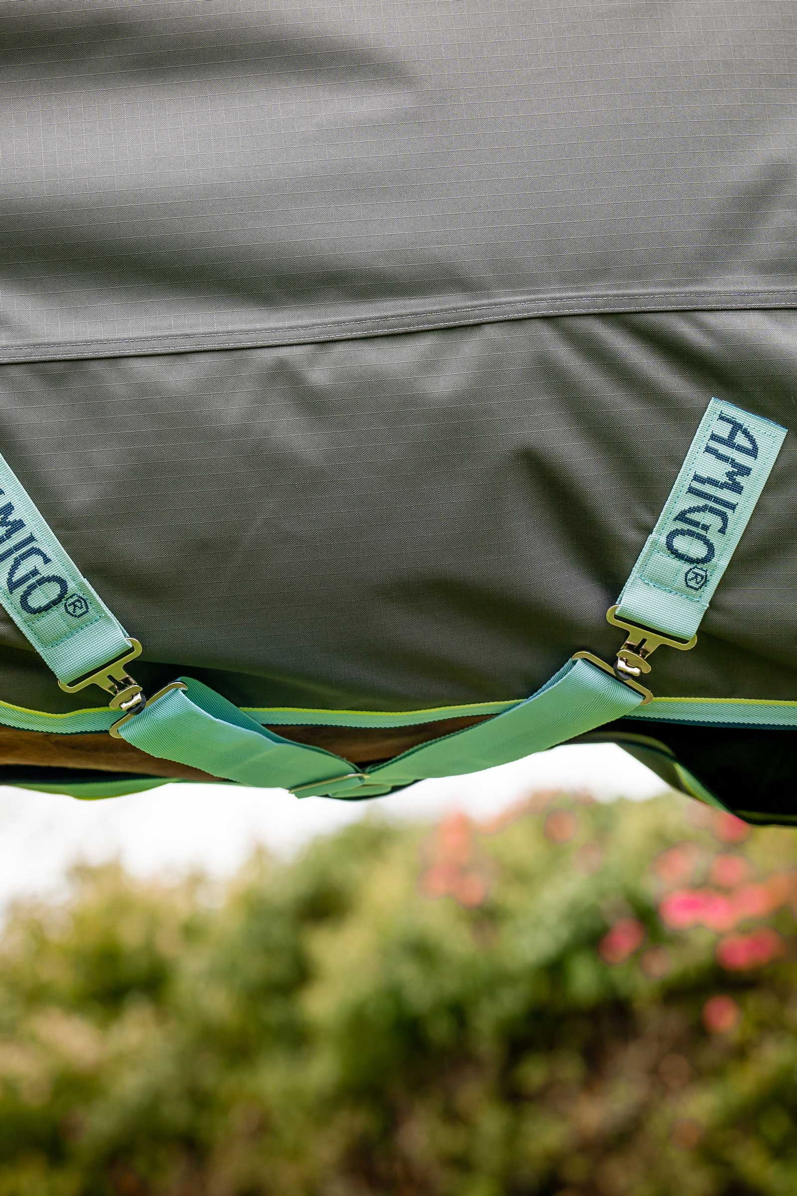 Horseware Amigo Hero Ripstop Plus outdoordeken met afneembare hals, 200g