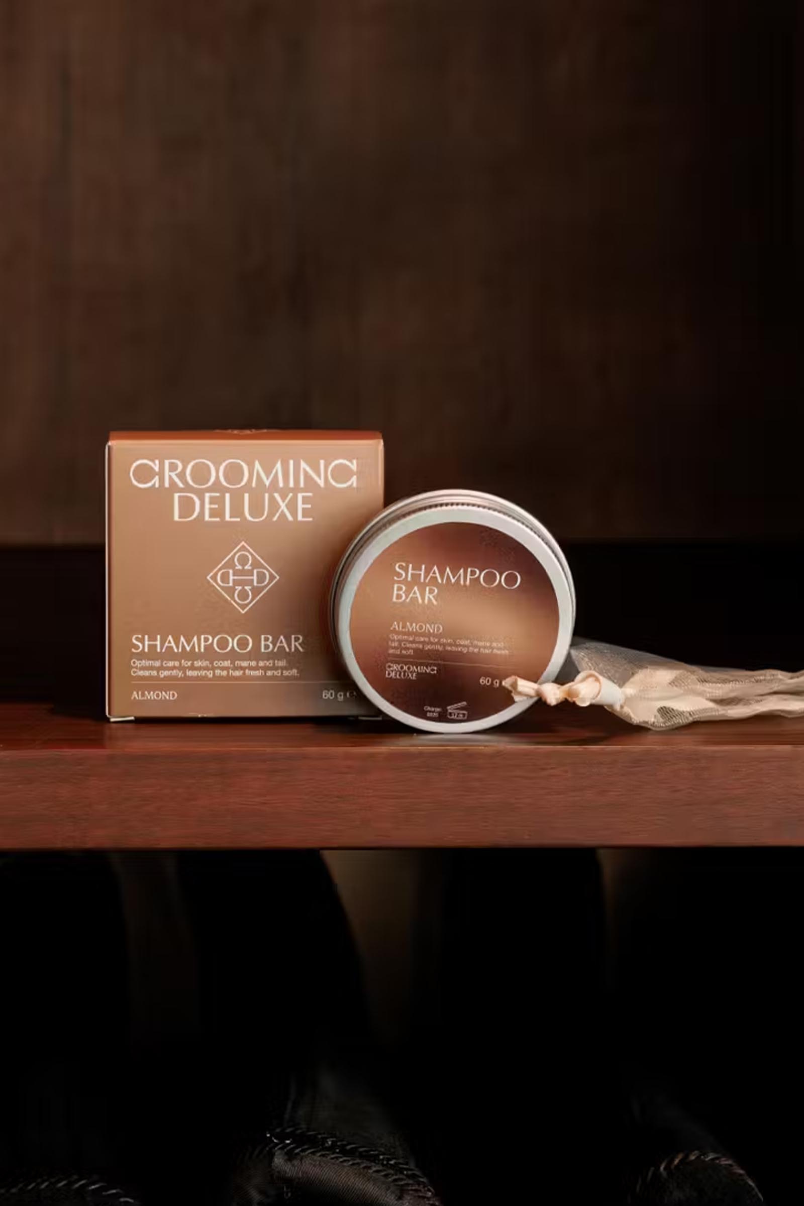 Grooming Deluxe Shampoo bar amandel, 60 g