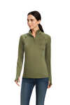 Ariat Lowell 2.0 1/4 Rits Longsleeve Shirt, dames