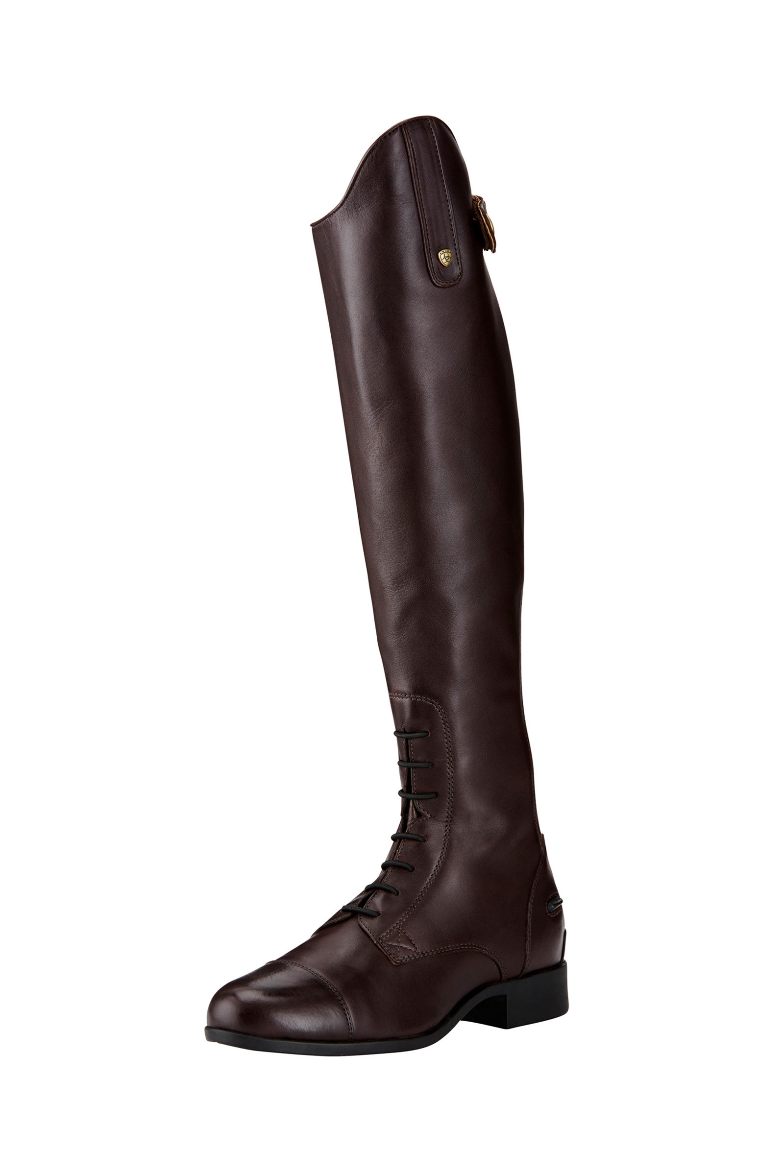 Brown Ariat Heritage Contour II Field Zip dames-rijlaarzen