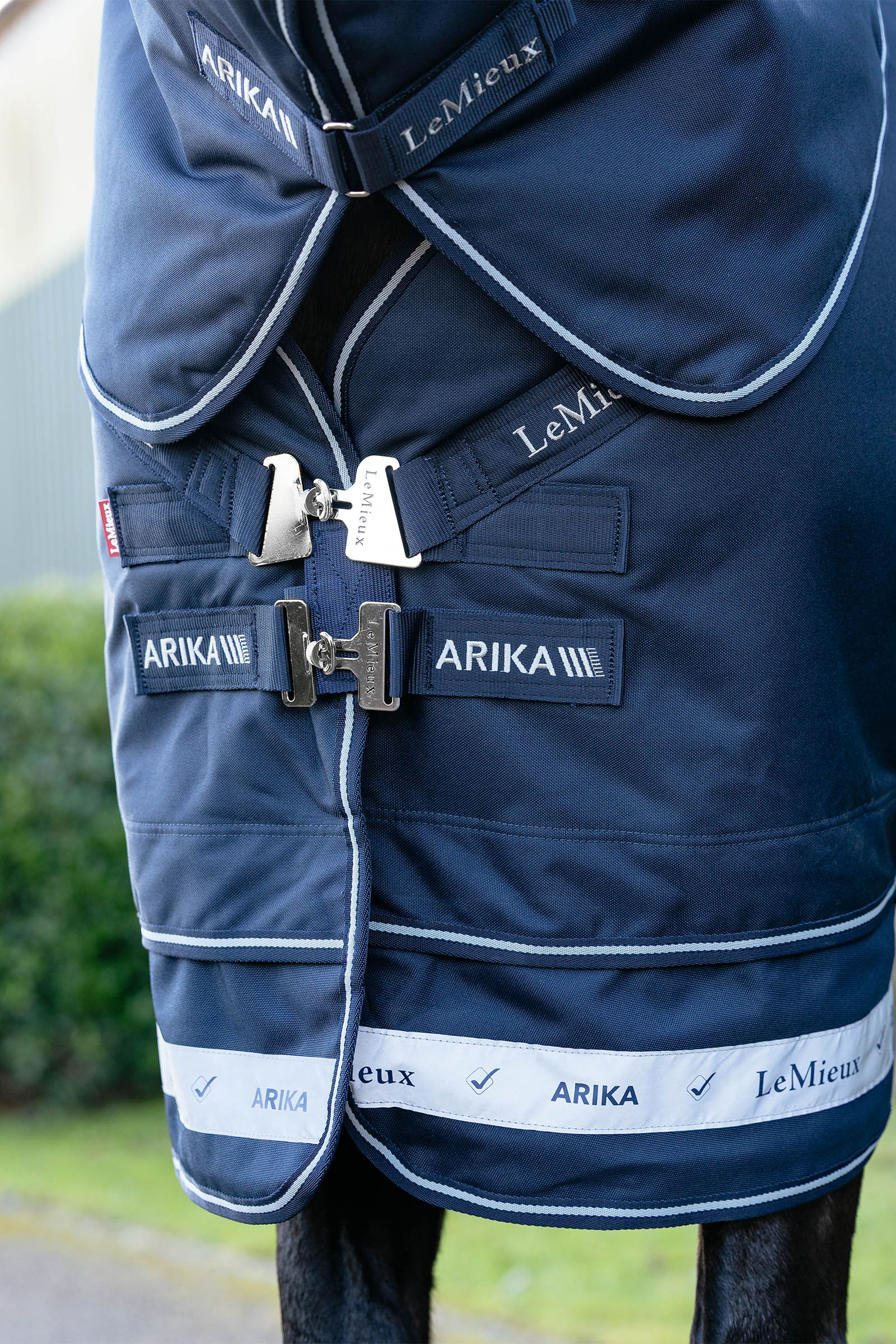 LeMieux Arika Storm-Tek deken met afneembare hals, 200 g