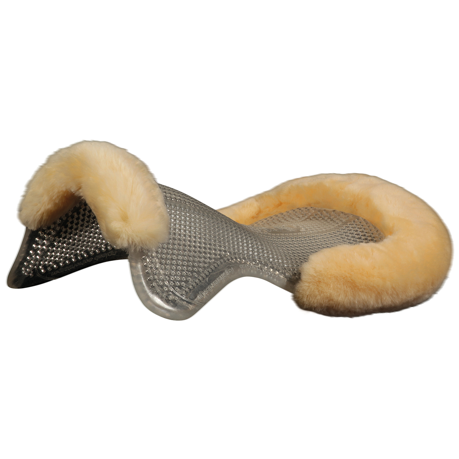 Acavallo Therapeutische Pure Gel Pad met Schapenvacht Uitsparing  