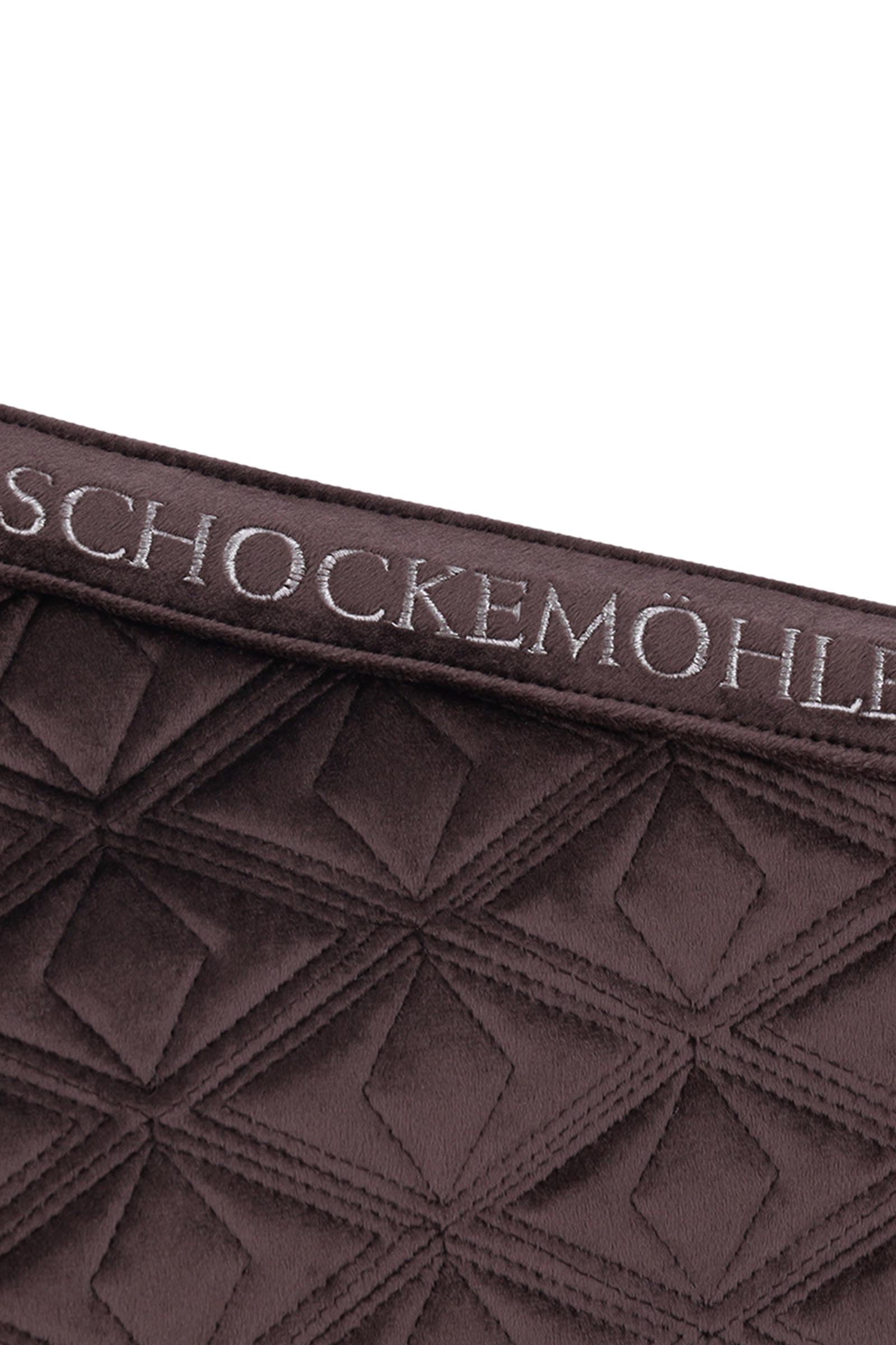 Schockem&ouml;hle Sports SP Velvet D Style Dressage Saddle Pad
