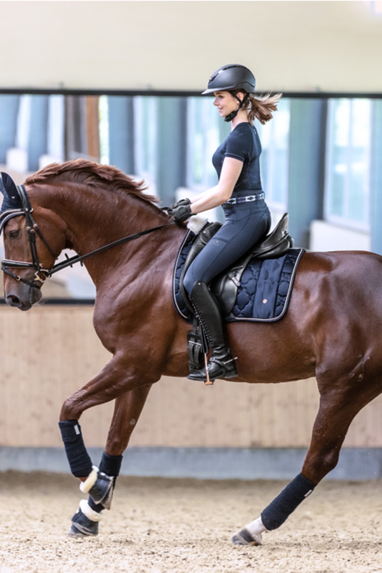 Waldhausen Modern Ros&eacute; Jumping Saddle Pad