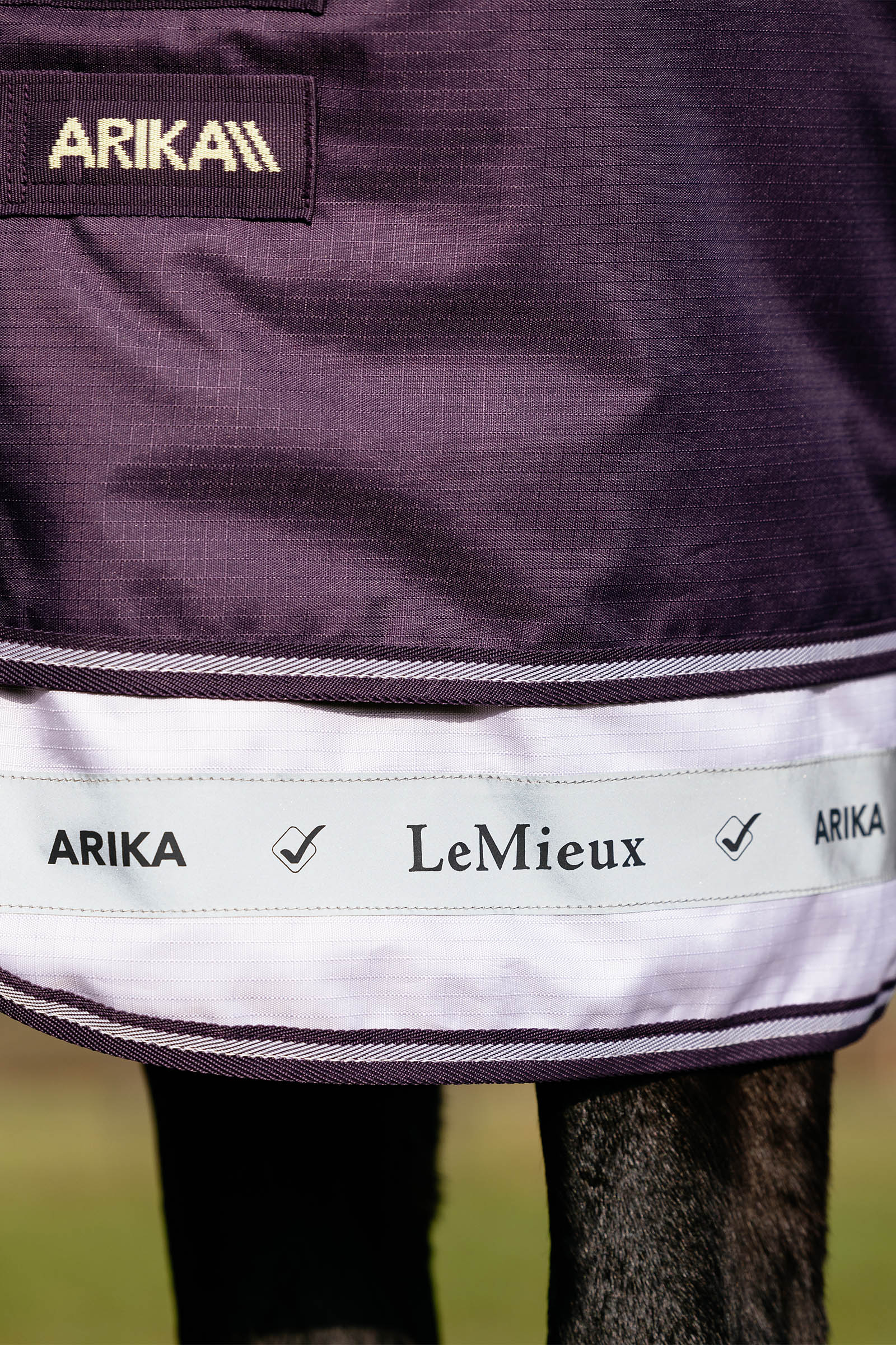 LeMieux Arika Ripstop Turnout Rug With Detachable Neck, 200 g