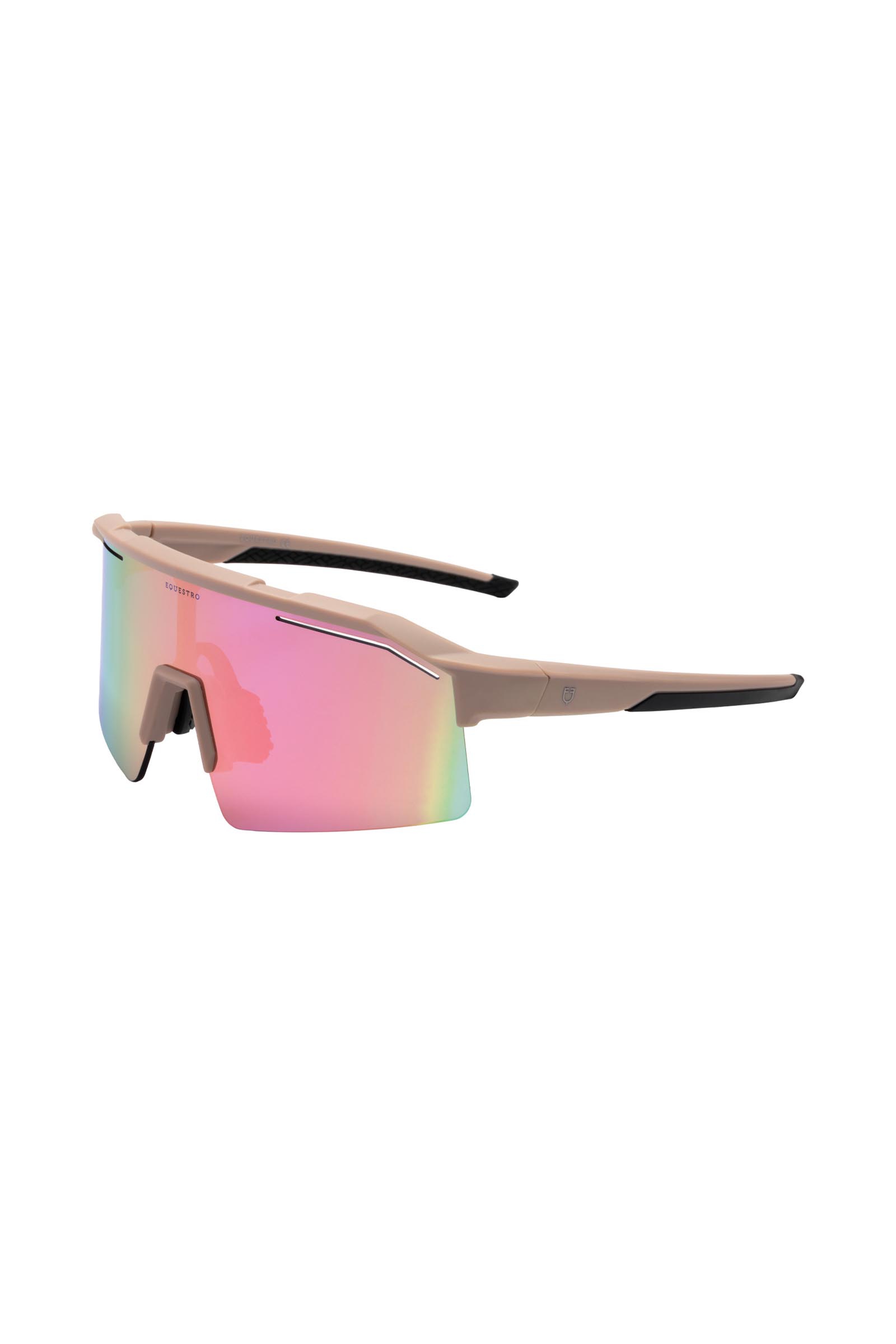 OXFORD TAN/PINK REVO Equestro SS2026 Soleil Sports Gepolariseerde zonnebril  
