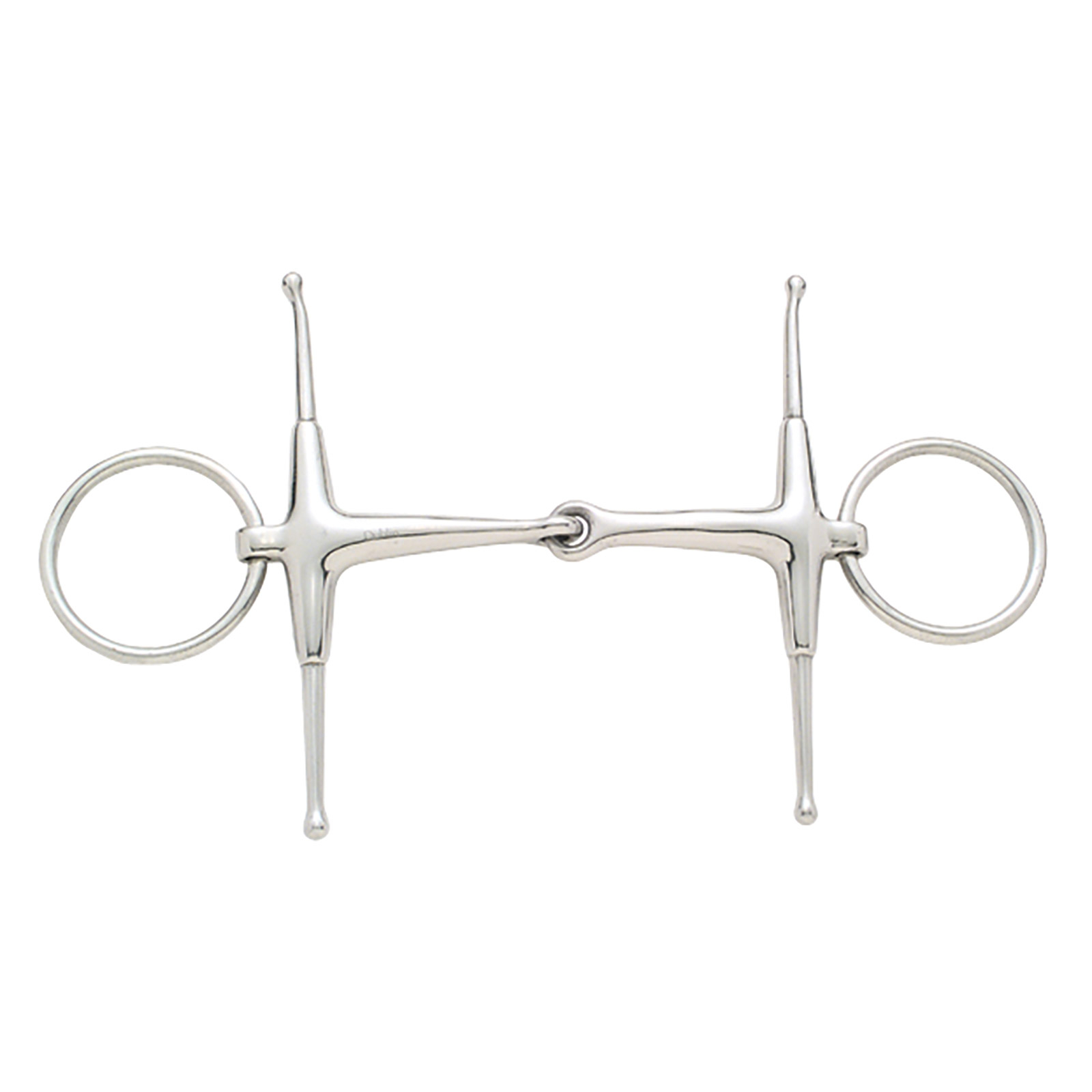 Korsteel Stainless Steel Jointed Fulmer Snaffle Bit
