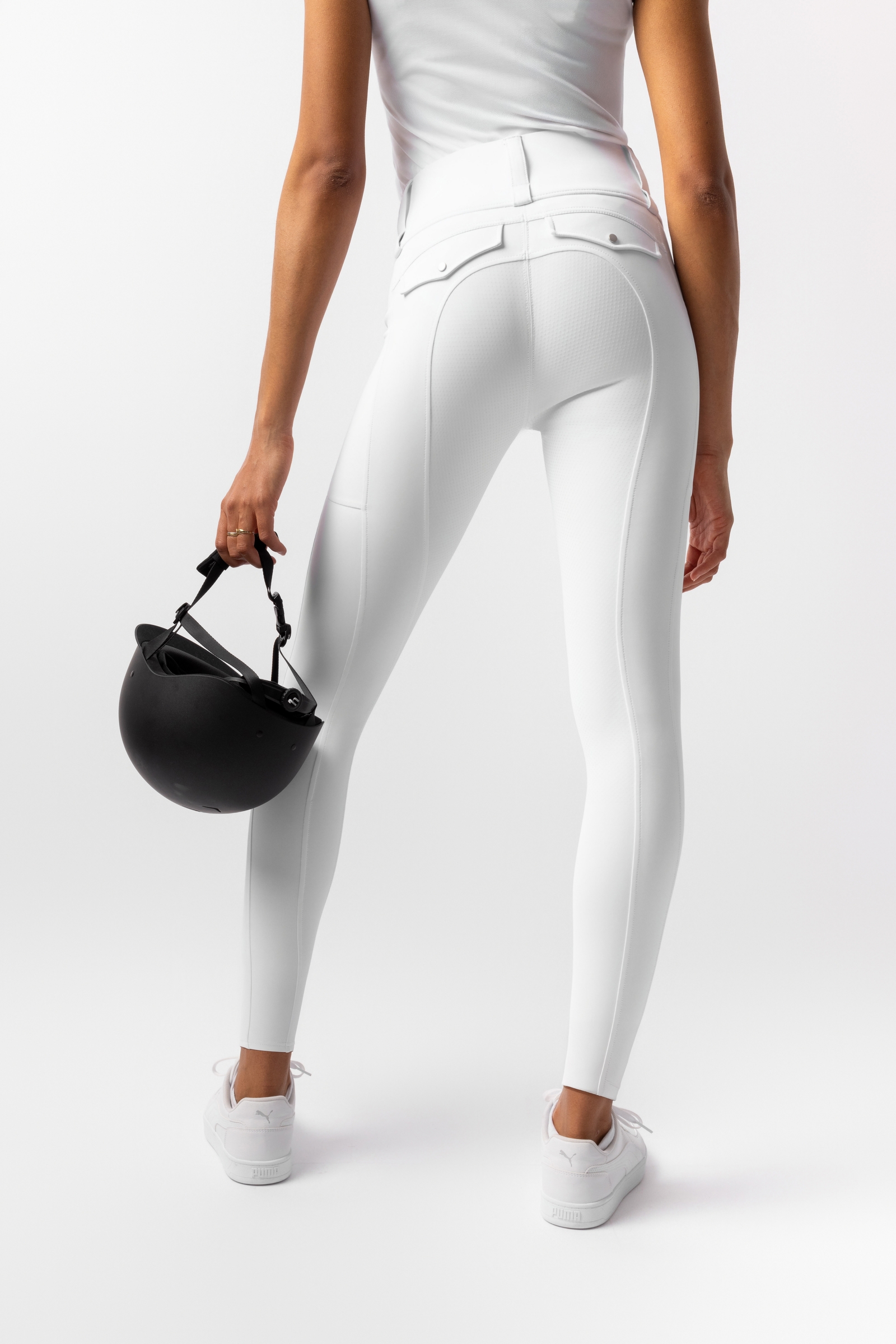 Horze Anya dames rijlegging met fullseat siliconen grip UPF 50+