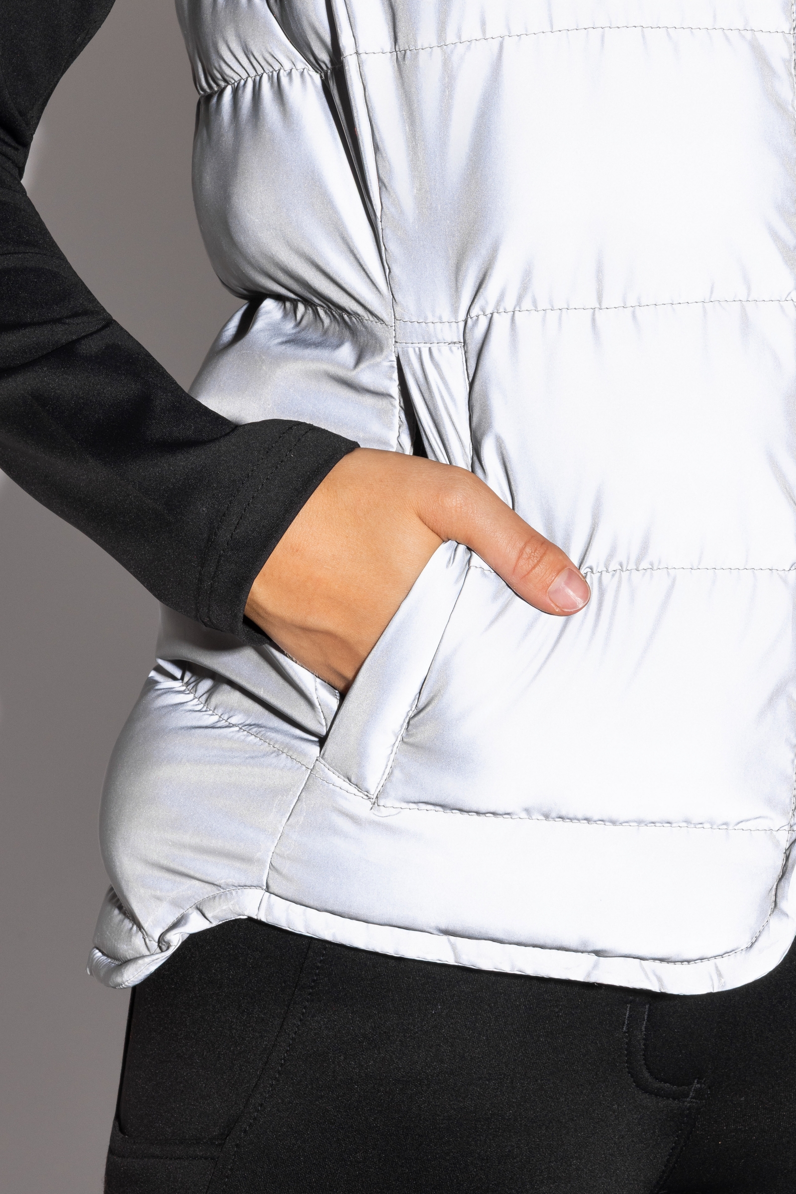 Horze Reflecterende Gevoerde Bodywarmer, dames