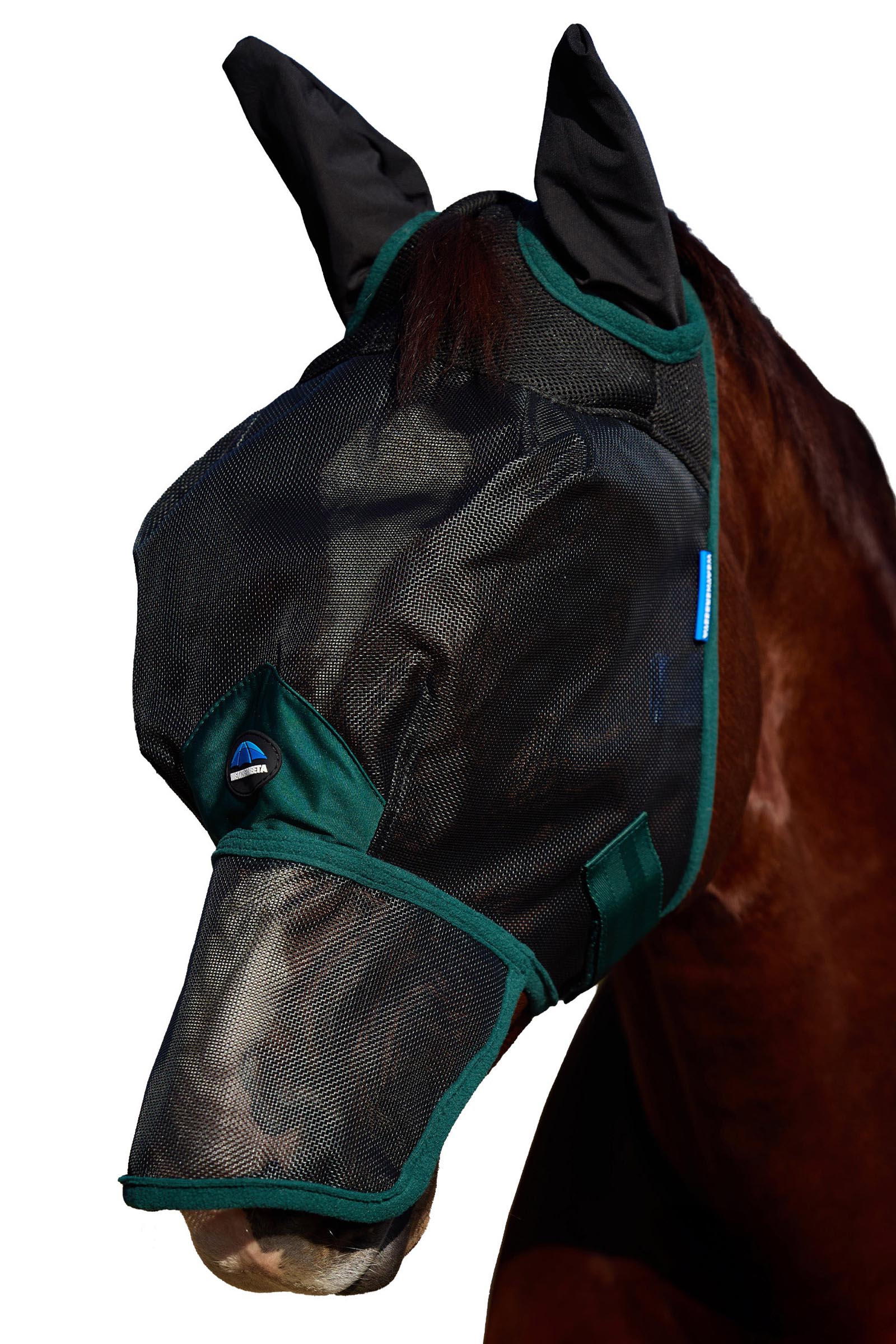 Weatherbeeta Comfitec Durable Mesh Vliegenmasker met oren en neus  