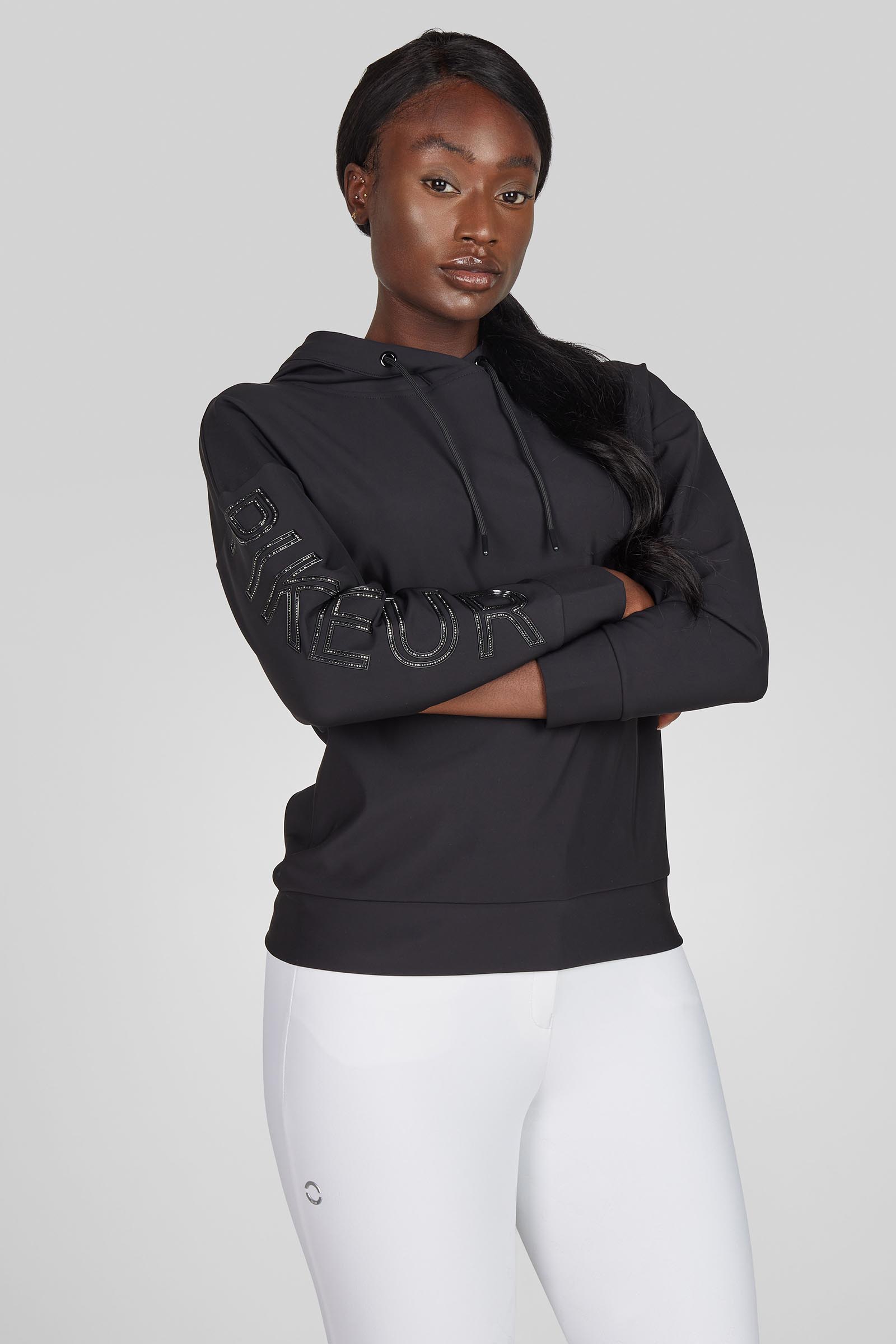 Black Pikeur dames hoodie sweater