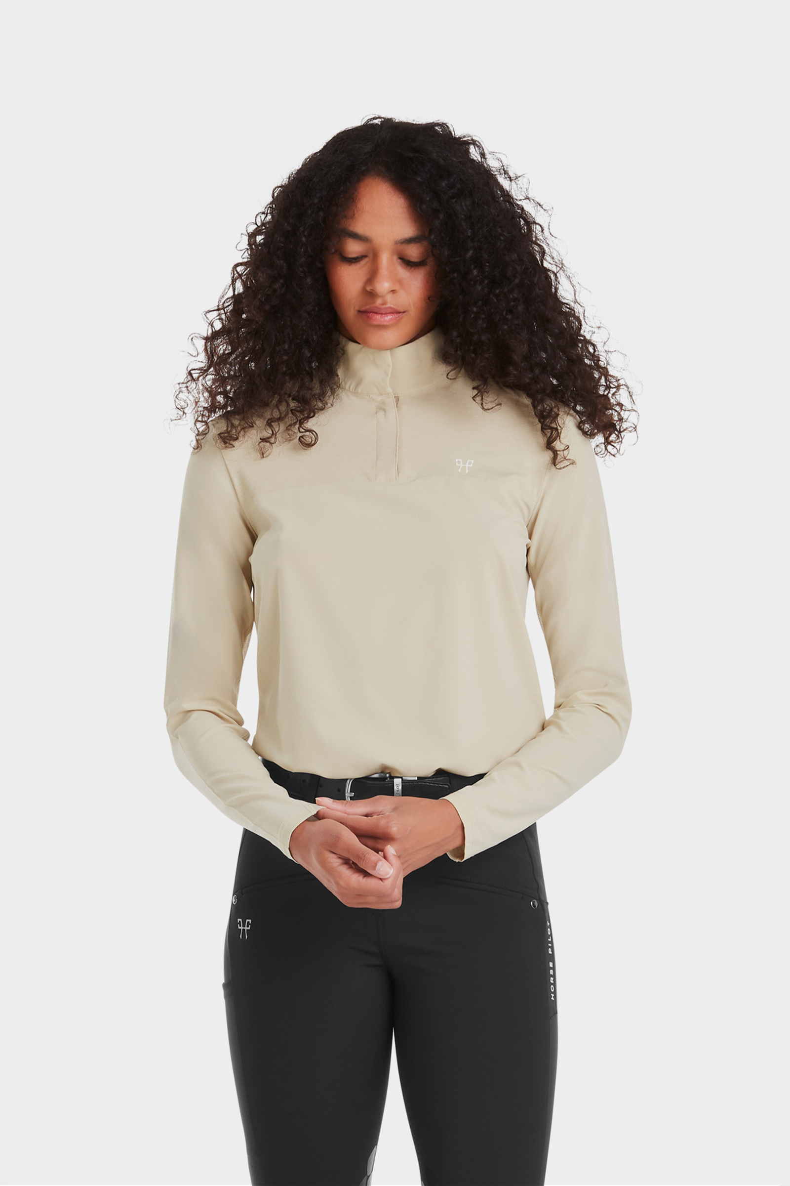 Latte Horse Pilot Sunrise Dameshirt