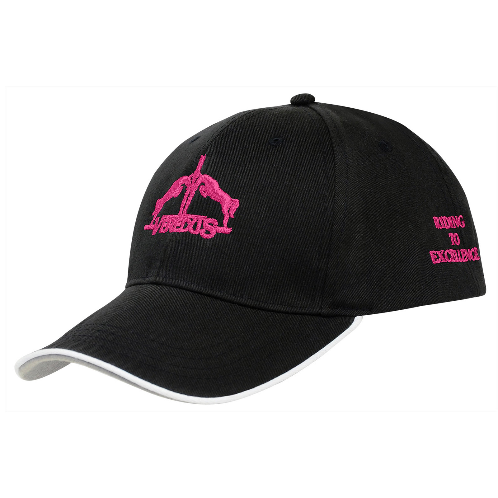 Black/Pink Veredus Cap van Wintry-katoen