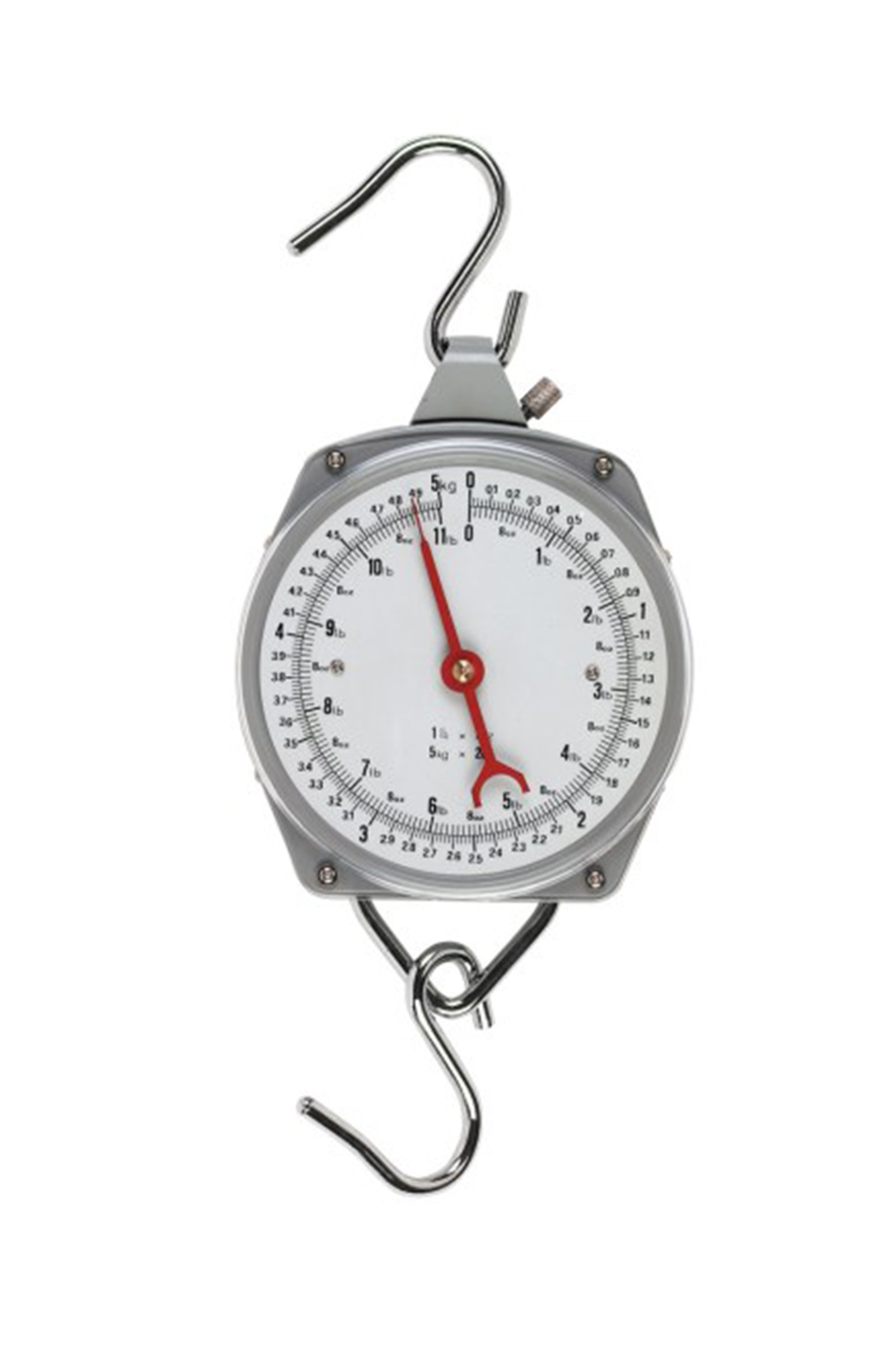 Kerbl Wijzersnelweegschaal 100 kg, is afgestudeerd in stappen van 500 g