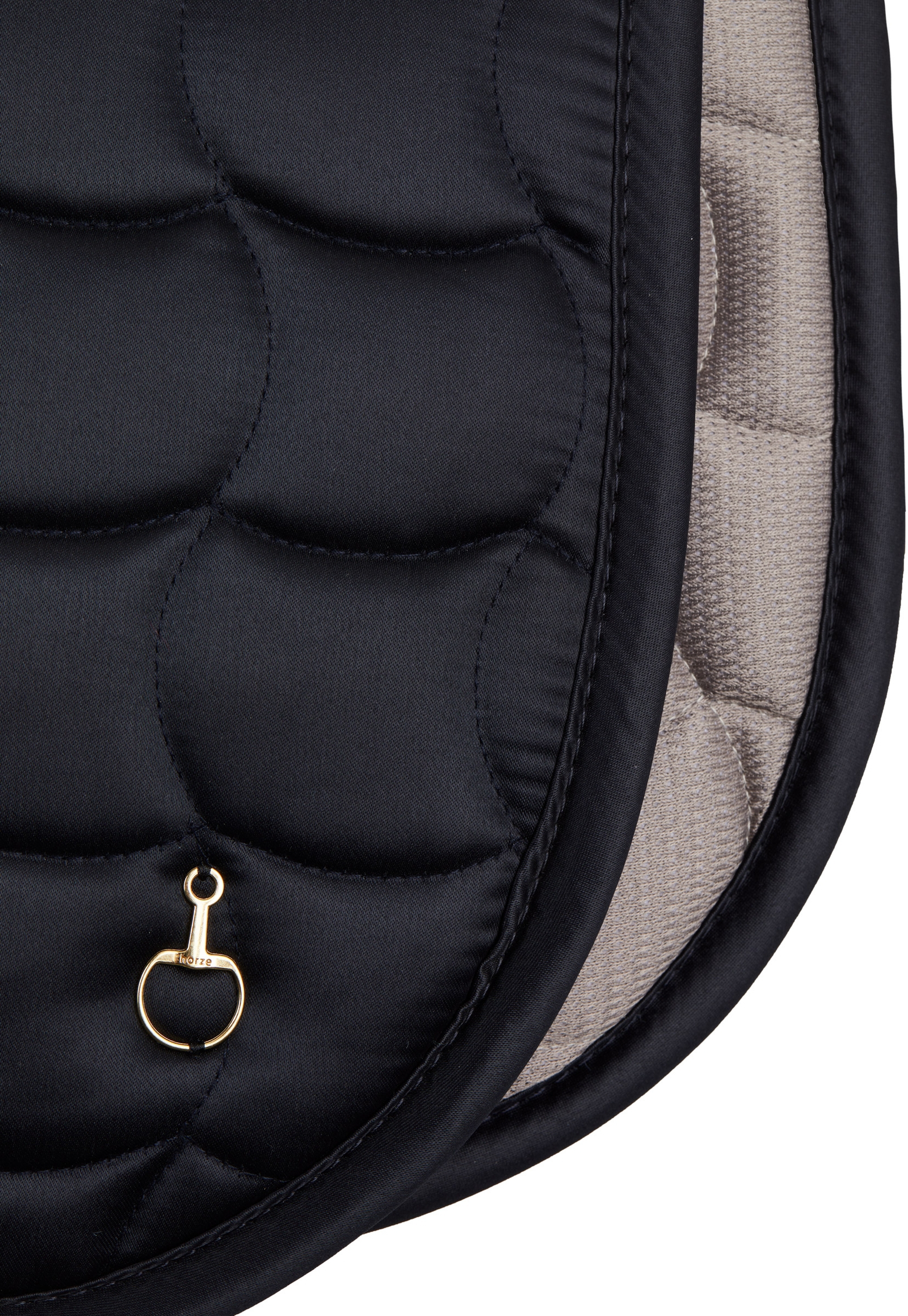 Horze Houston Veelzijdigheidszadeldek met imitatiebont