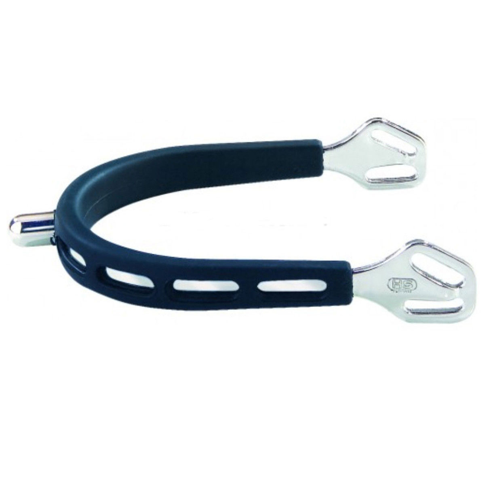 Sprenger Ultra Fit Extra Grip Sporen st.st. 20 mm Rond Zwart