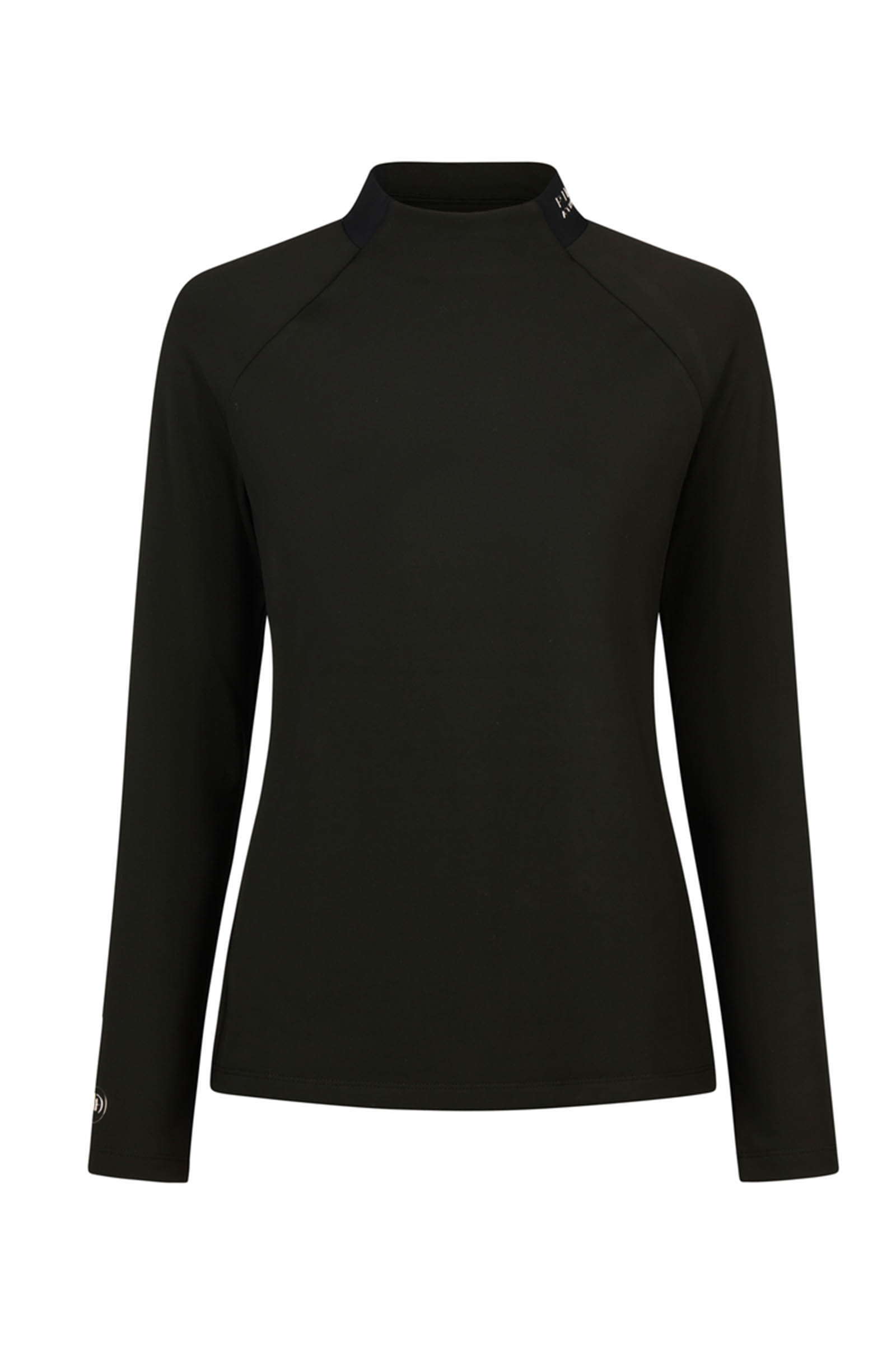 Black Pikeur Athleisure dames colshirt