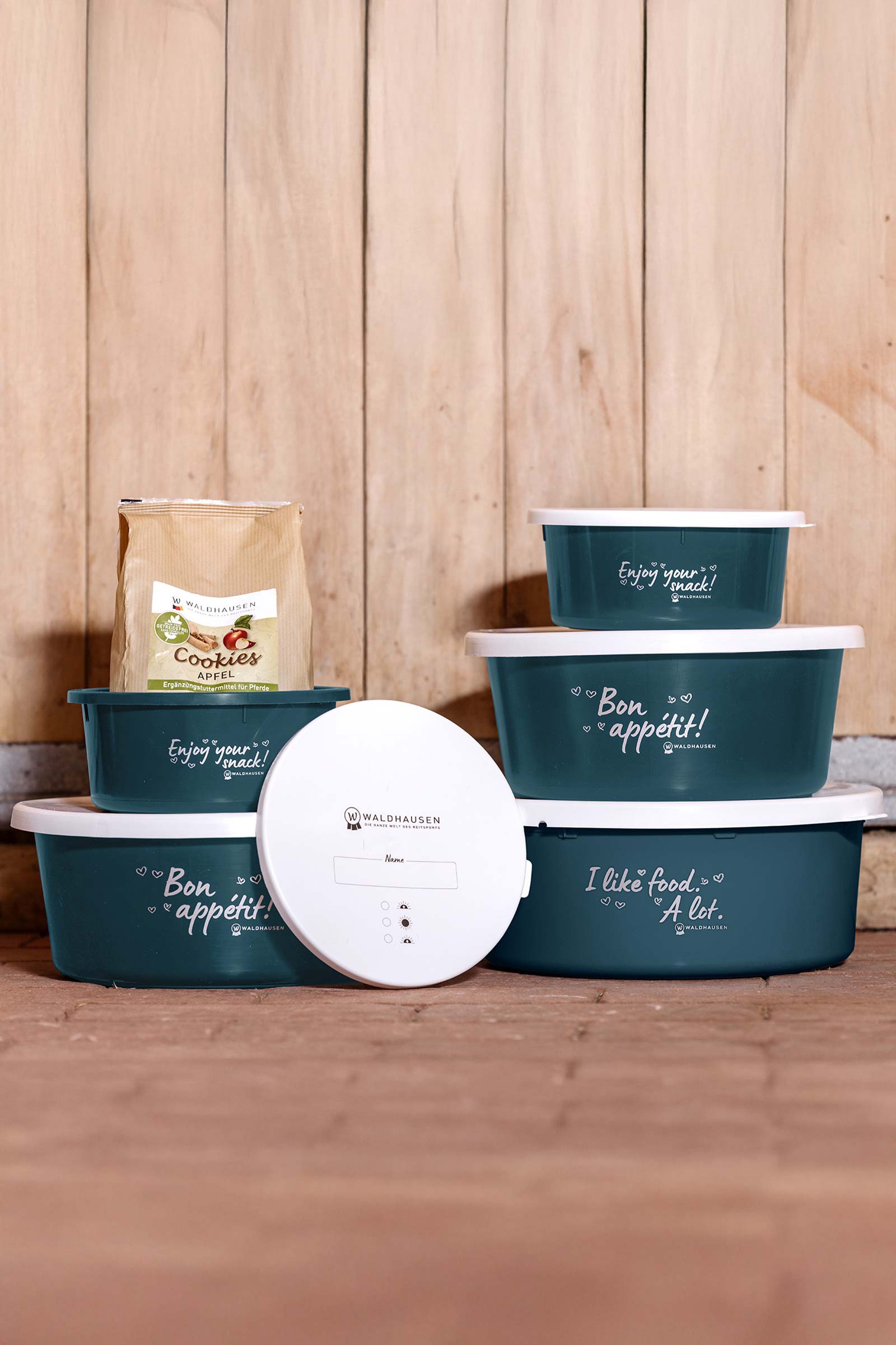 Waldhausen kleine voederbak met deksel