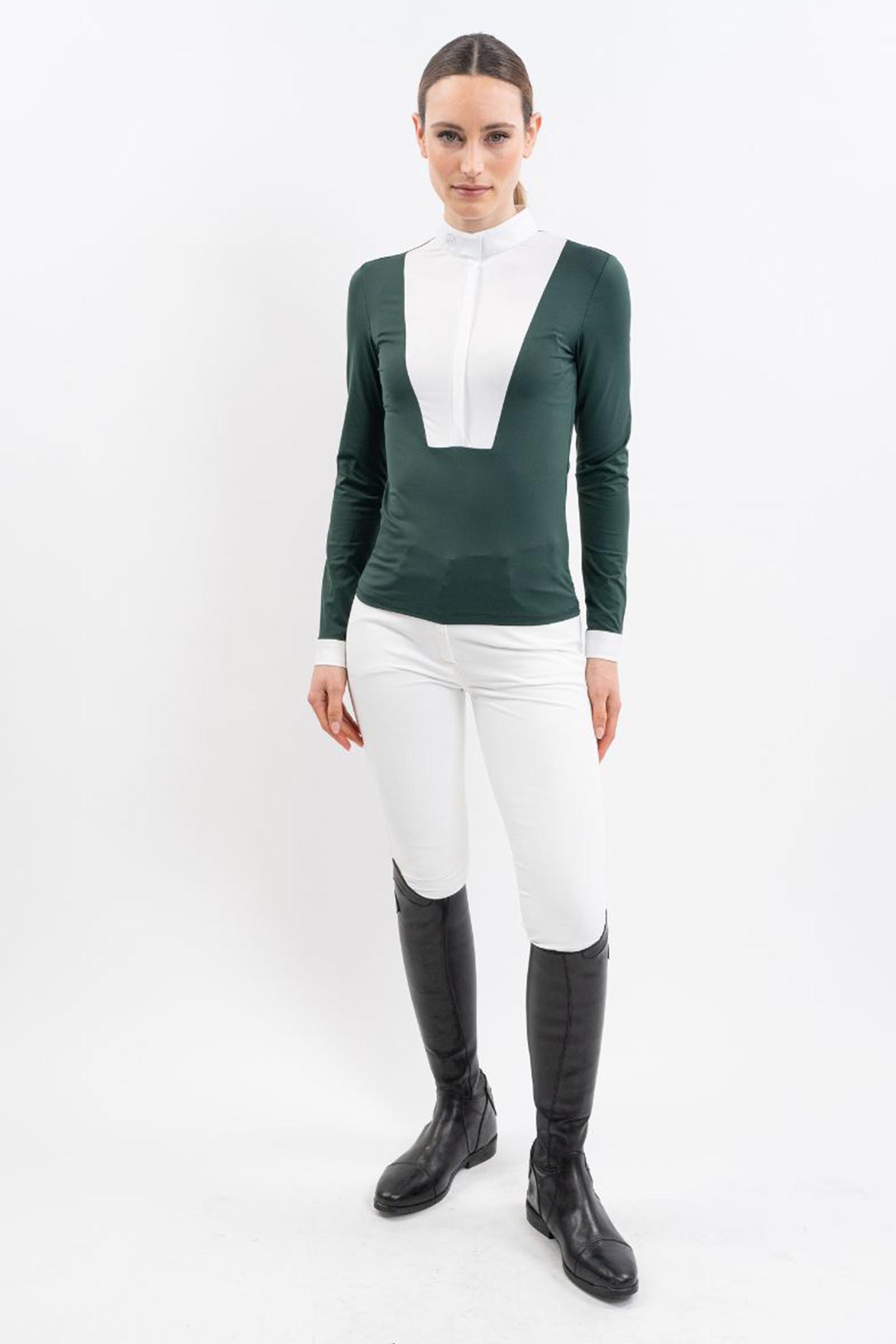 Harcour Stella dames wedstrijdpolo LS