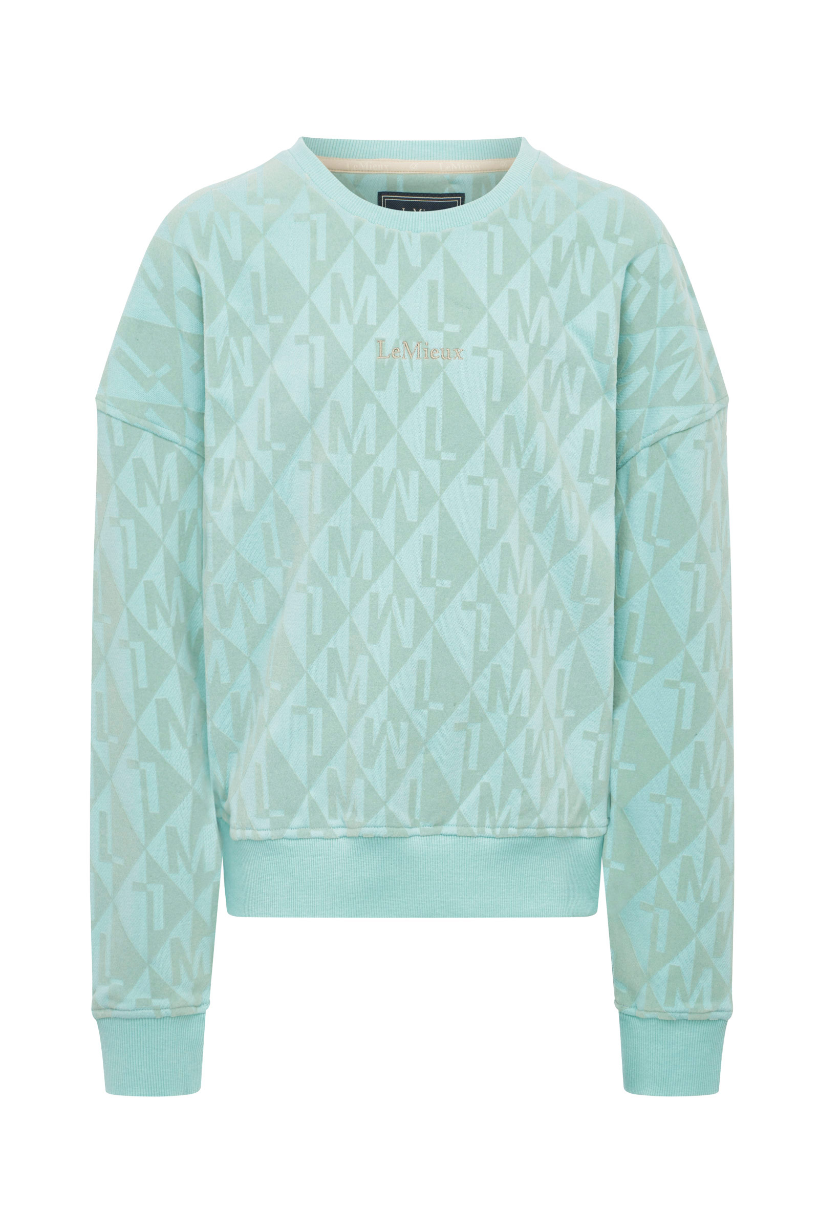 Aqua LeMieux Young Rider Clea sweatshirt met ronde hals